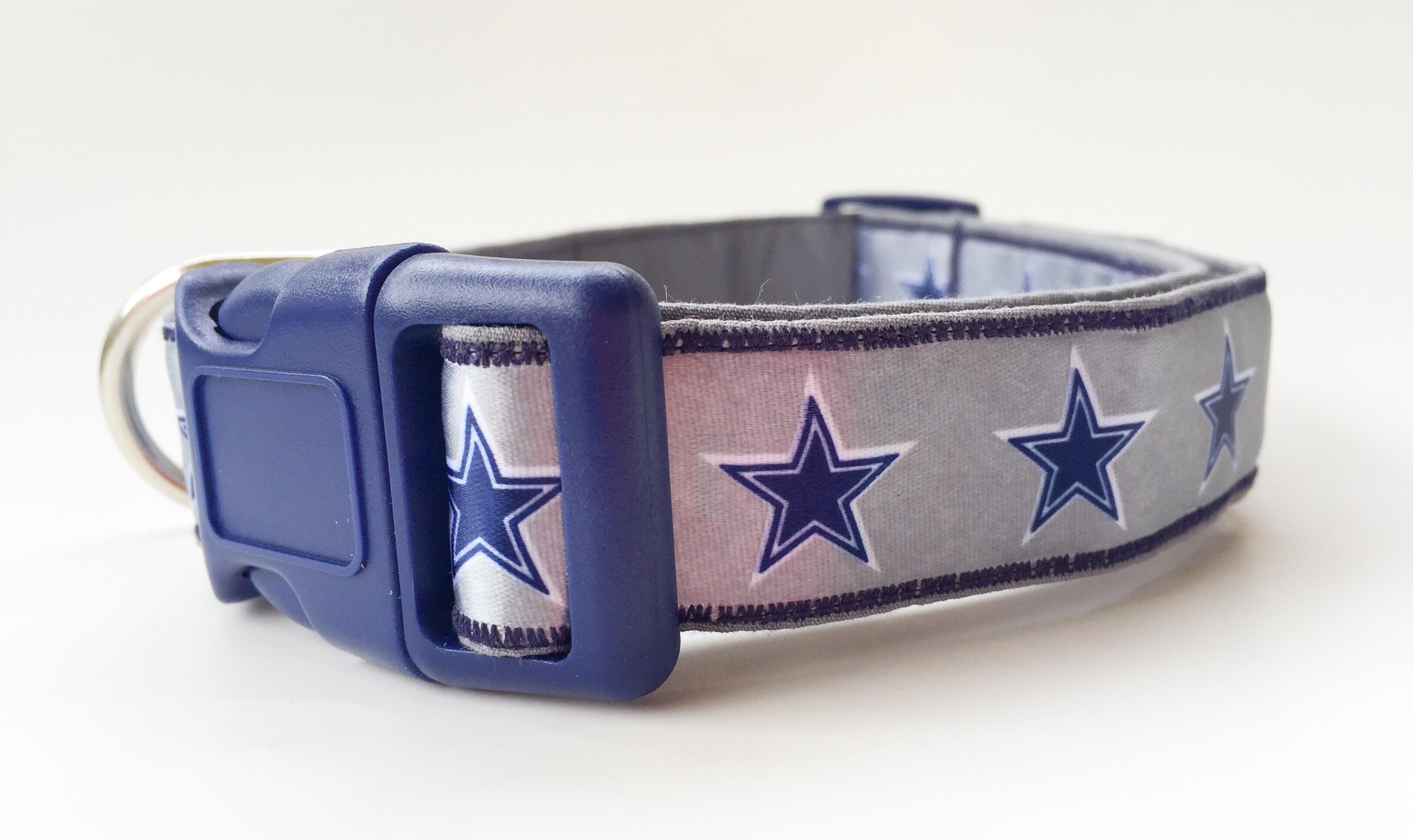 Dallas Cowboys Star Dog Collar