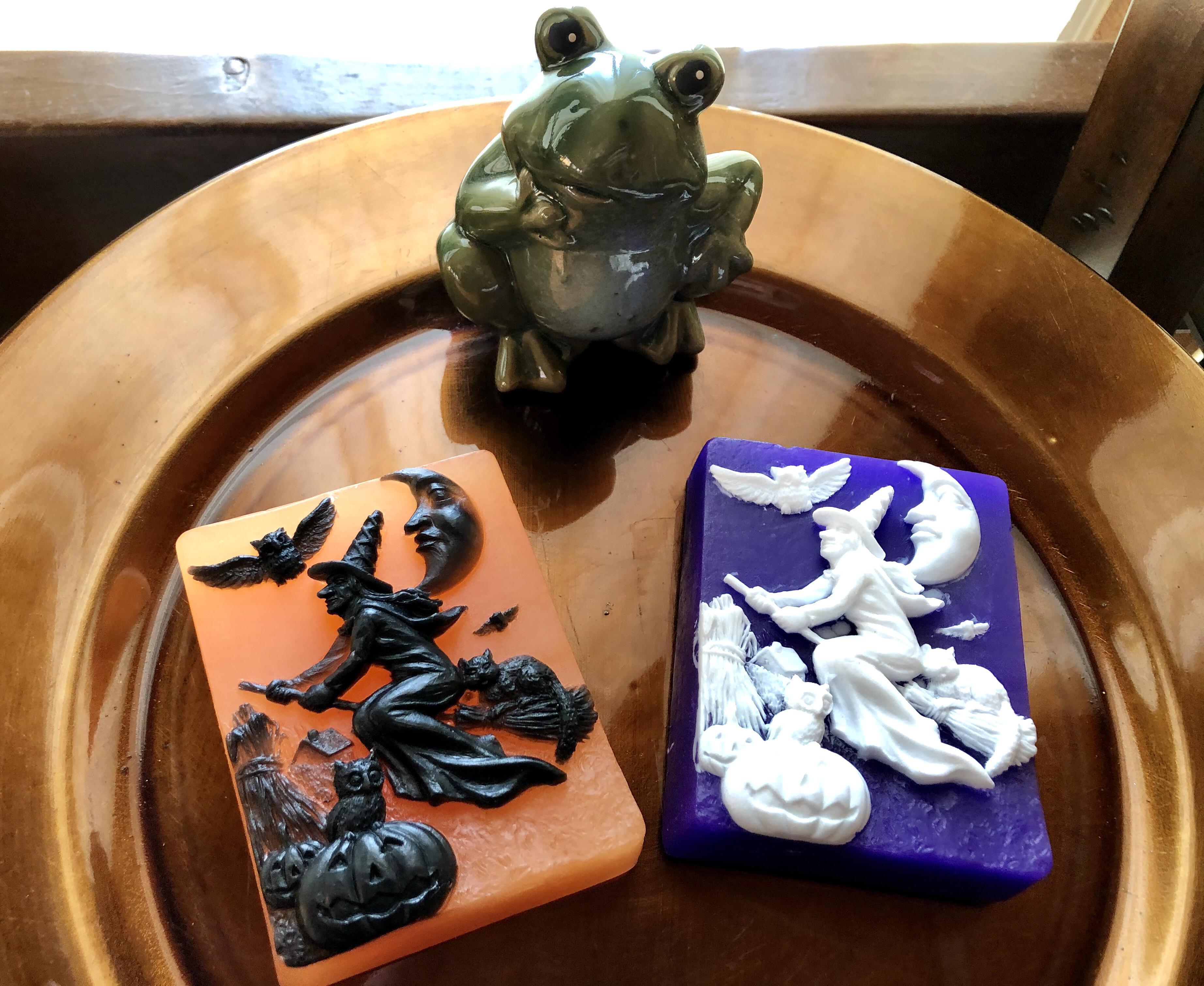 Sorceress Witch Soap, Halloween Decor Soap, Autumn Soap, Fall Soap