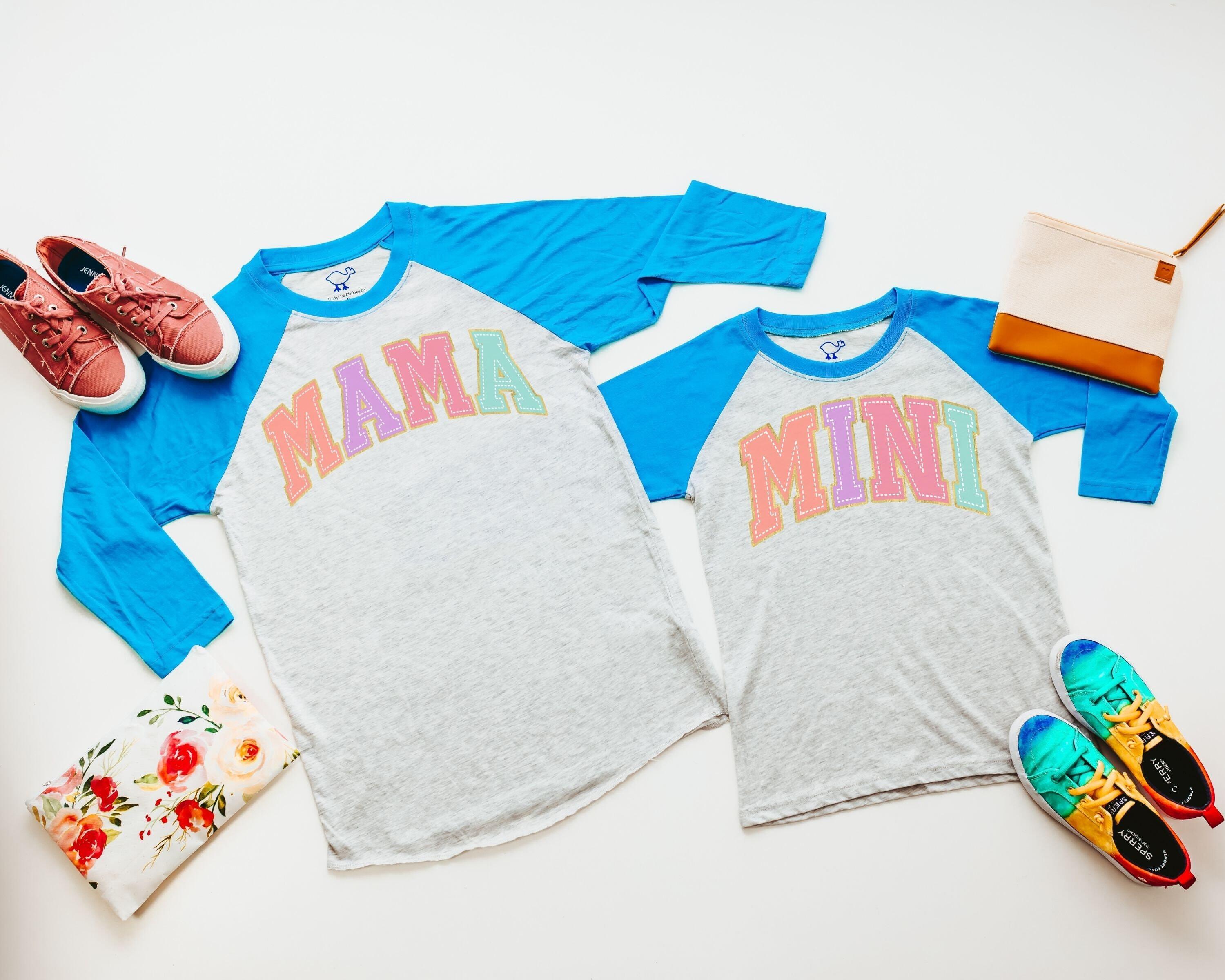 Stitch mama and mini shirts