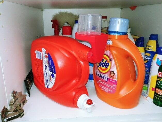 Products :: Laundry Detergent Cup Drain / 3D Printed / Tide / Gain / Downy  / Kirkland / Sun / All / Era / Arm&Hammer / Purex / Persil / Xtra