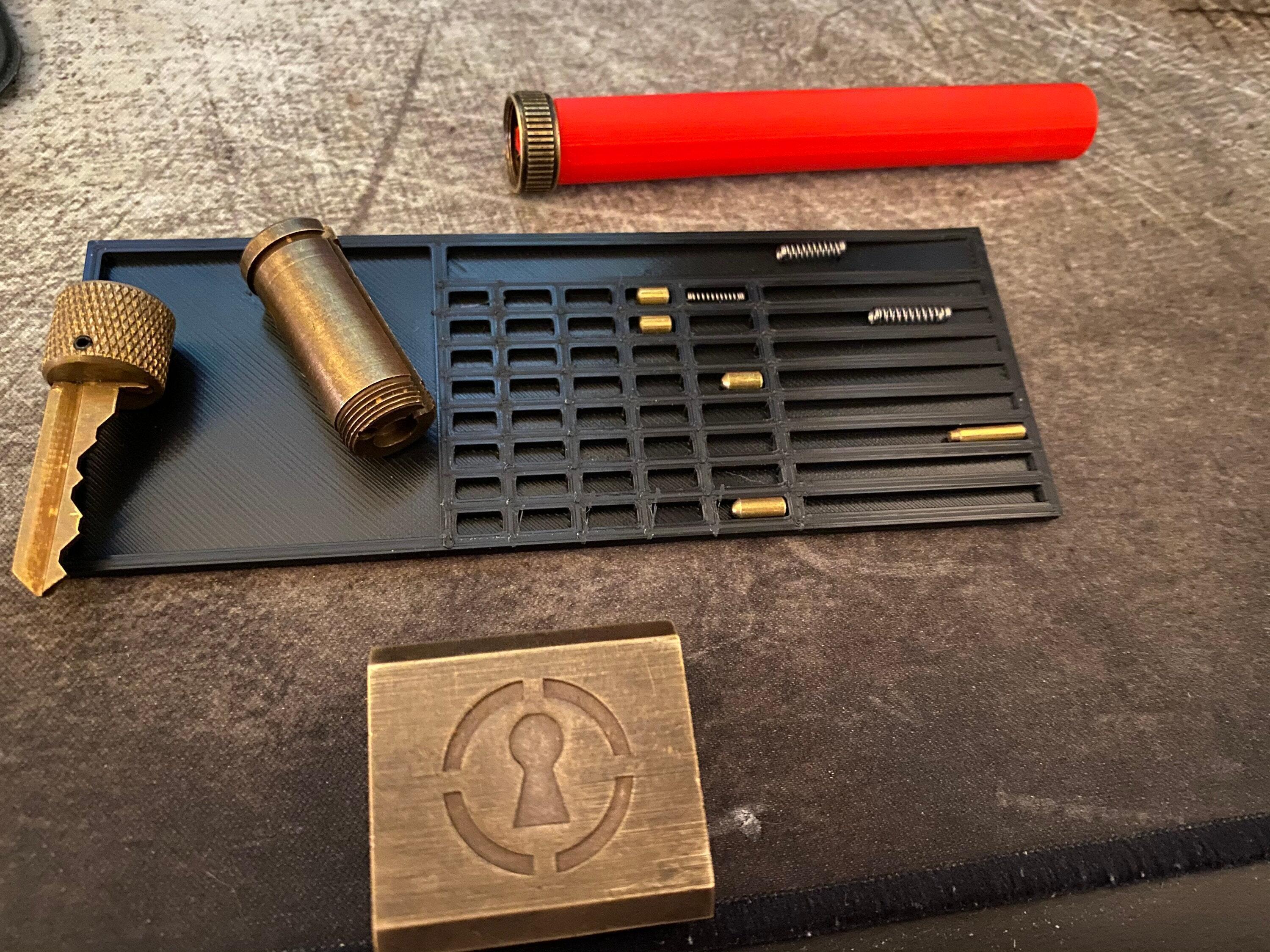 Products Lock Picking Pinning Mat / Lock Pick / Lock Picking Hobby