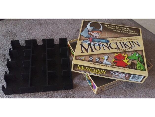 Munchkin Deluxe Box Divider / outlet Game Organizer / 3D Printing（set of 2），-ggh