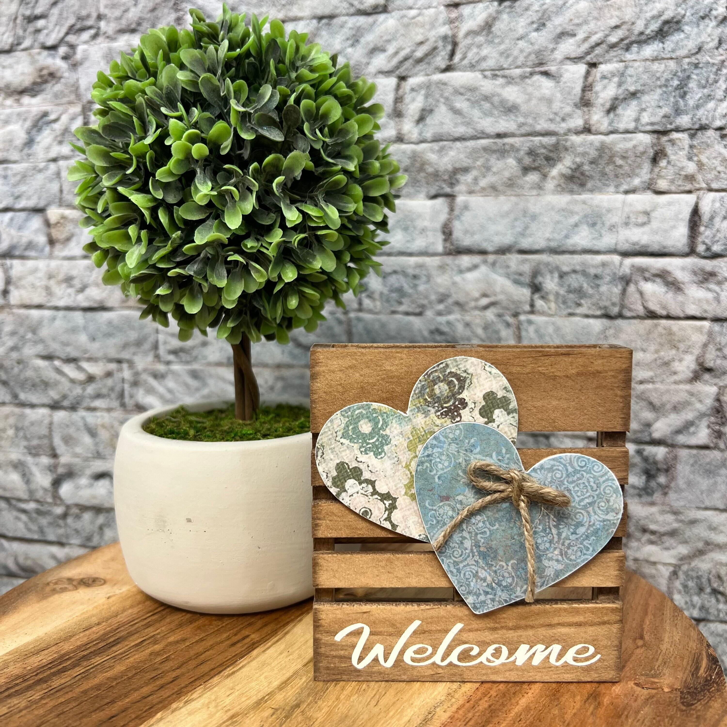 Rustic Small Wooden Heart Gifts - Forest Decor