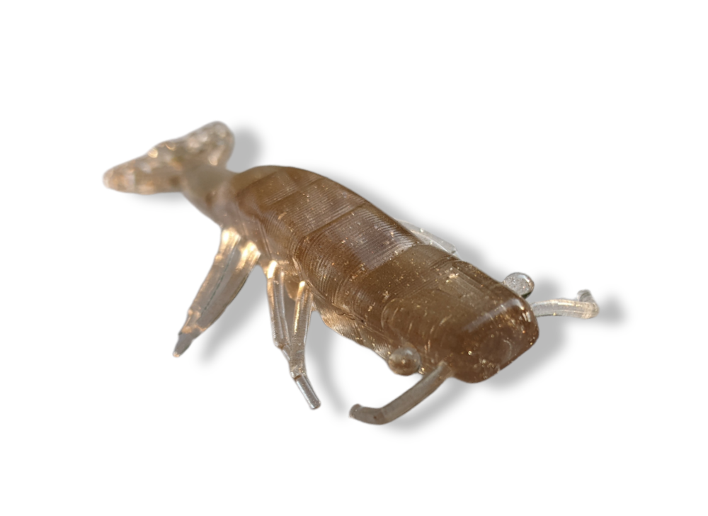Shrimp lure 3.5 inch - Natural