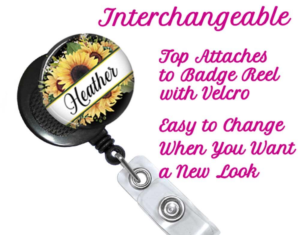Interchangeable badge reel