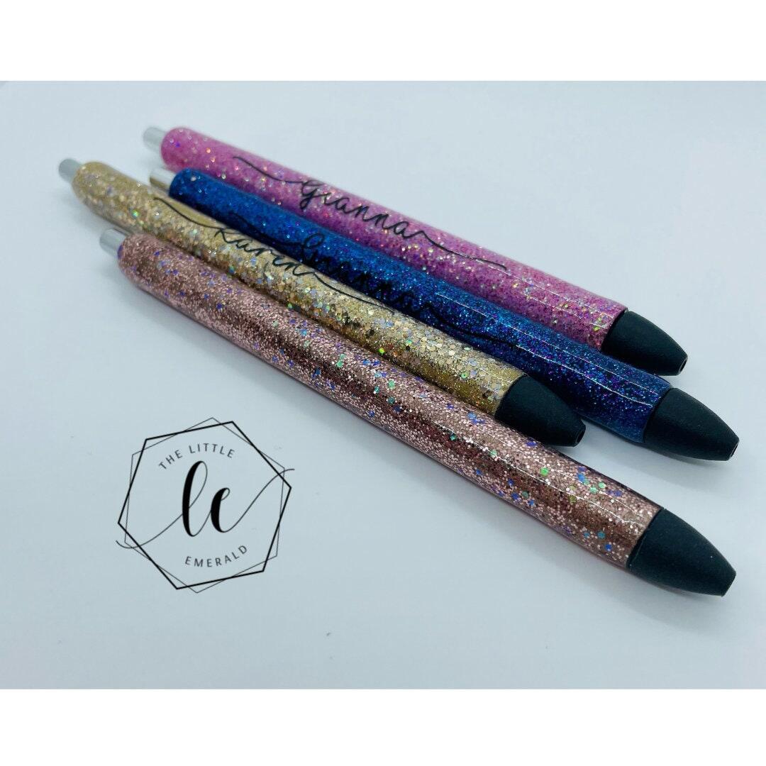 Personlized glitter pens pencil pens gel pens teacher gifts