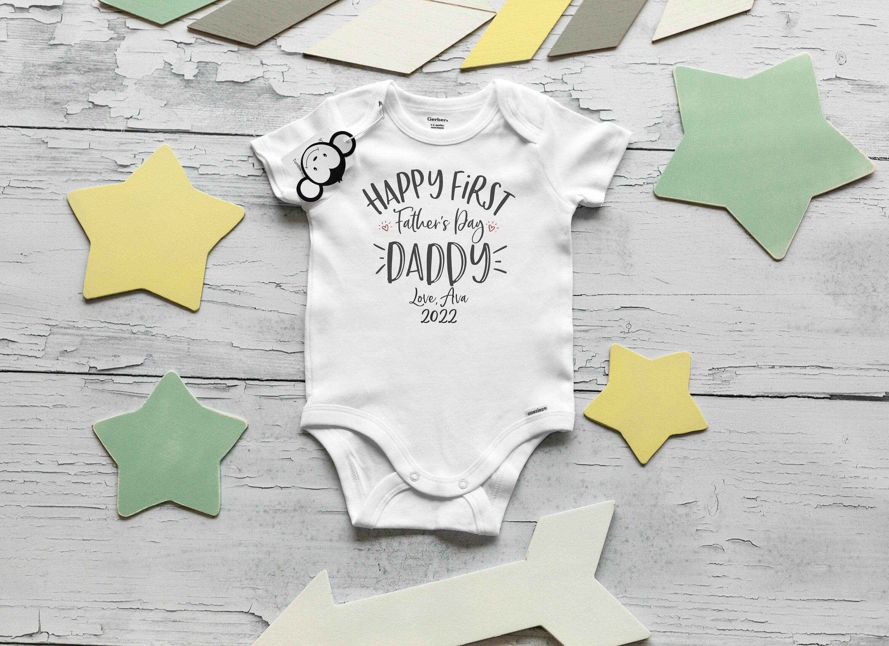 First fathers store day onesie boy