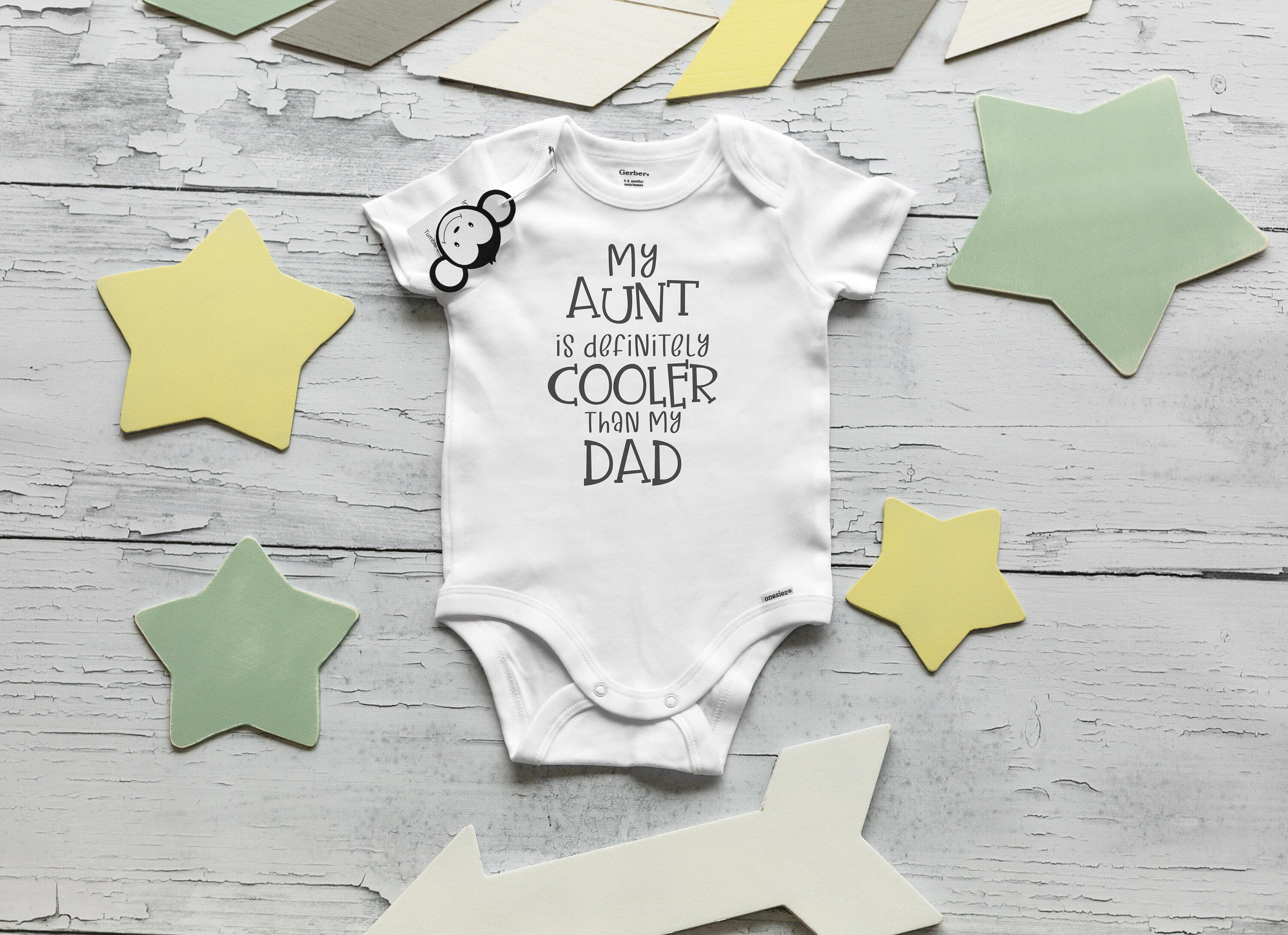 Auntie onsies hot sale