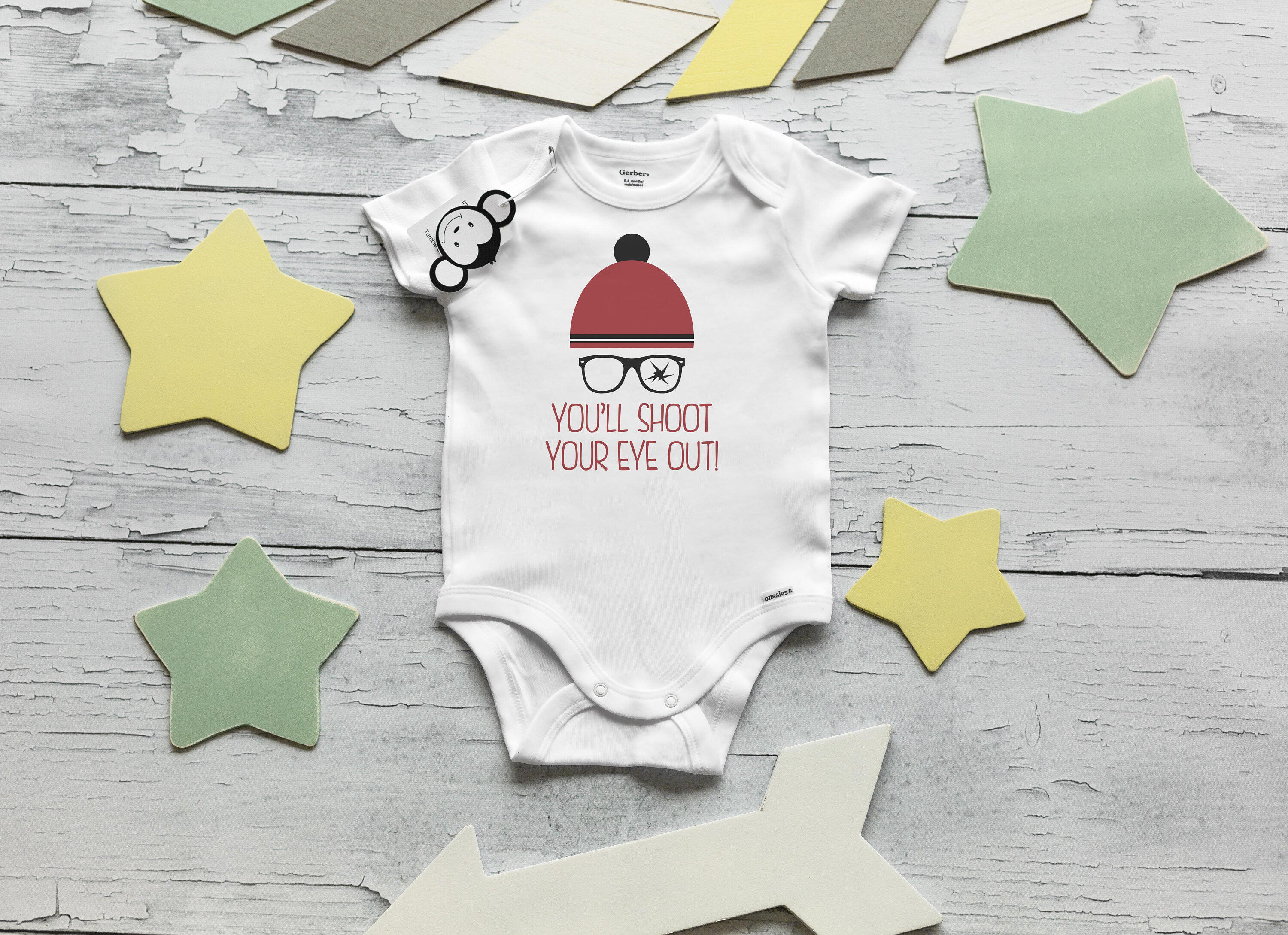 Funny christmas onesies discount baby