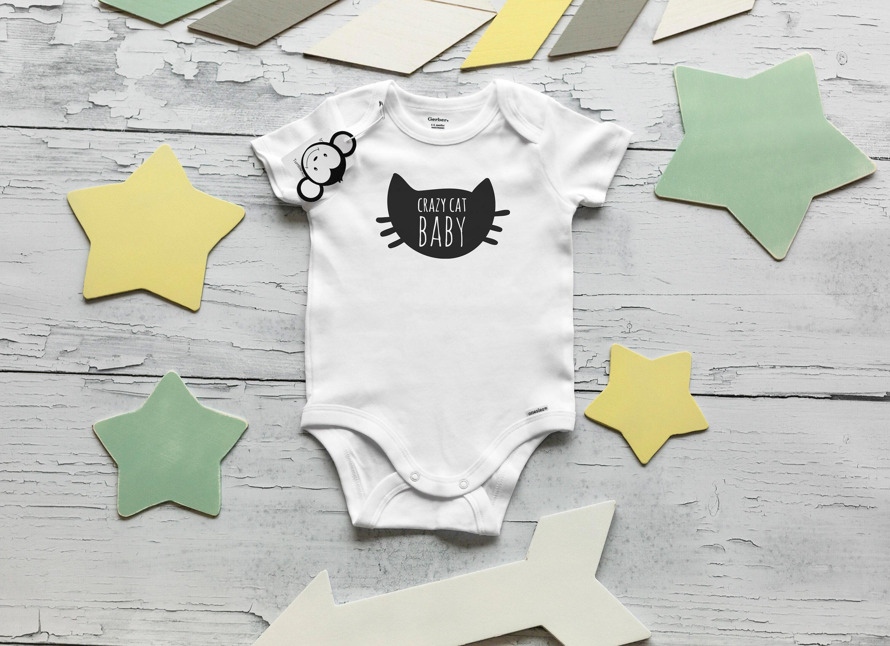 Baby onesie for outlet cat