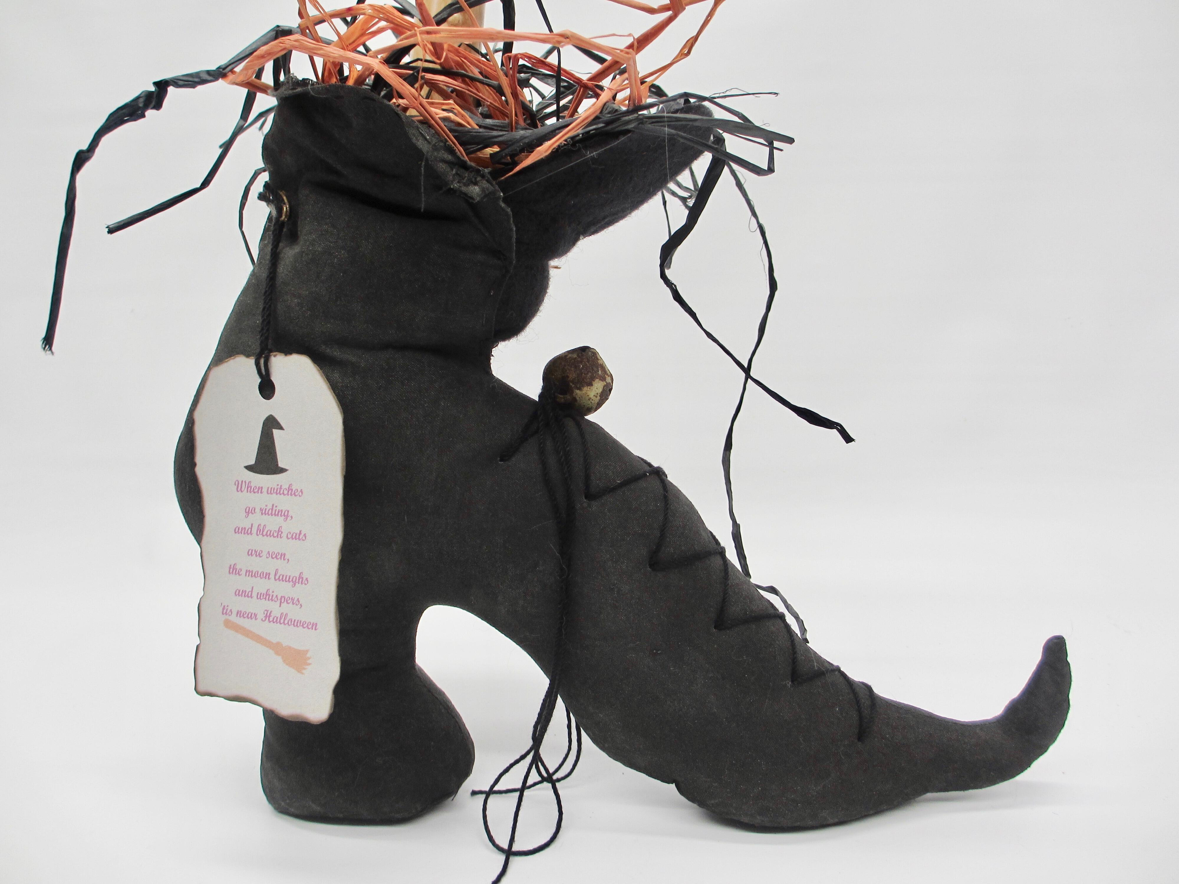 Holiday & Seasonal :: Halloween :: Lighted Halloween Witch boot