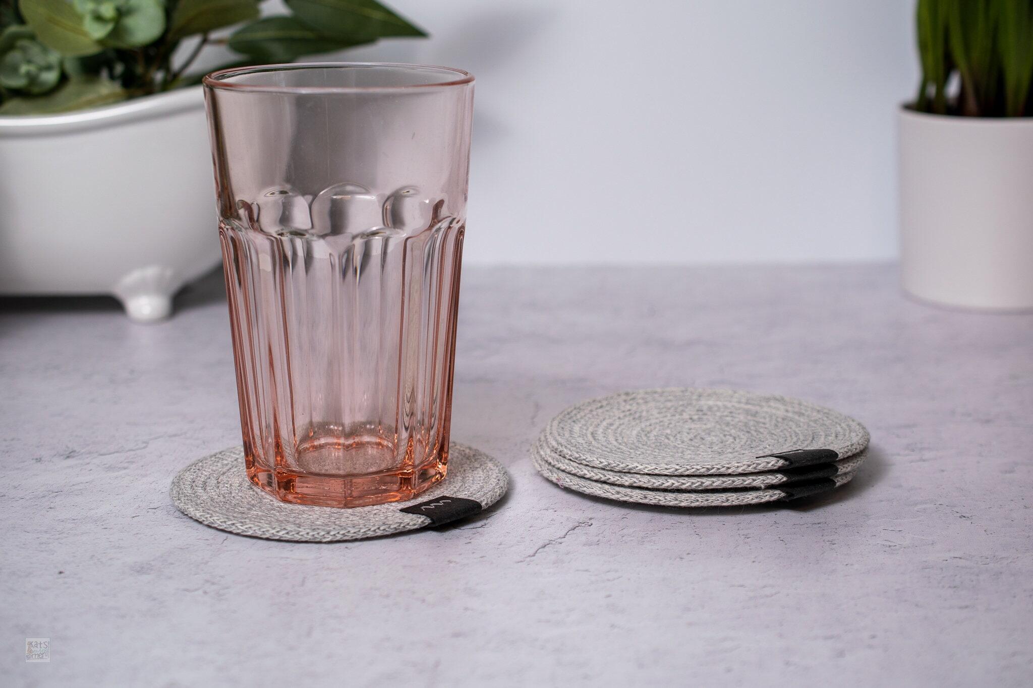 Coasters Set - Made From 100% Recycled Plastic