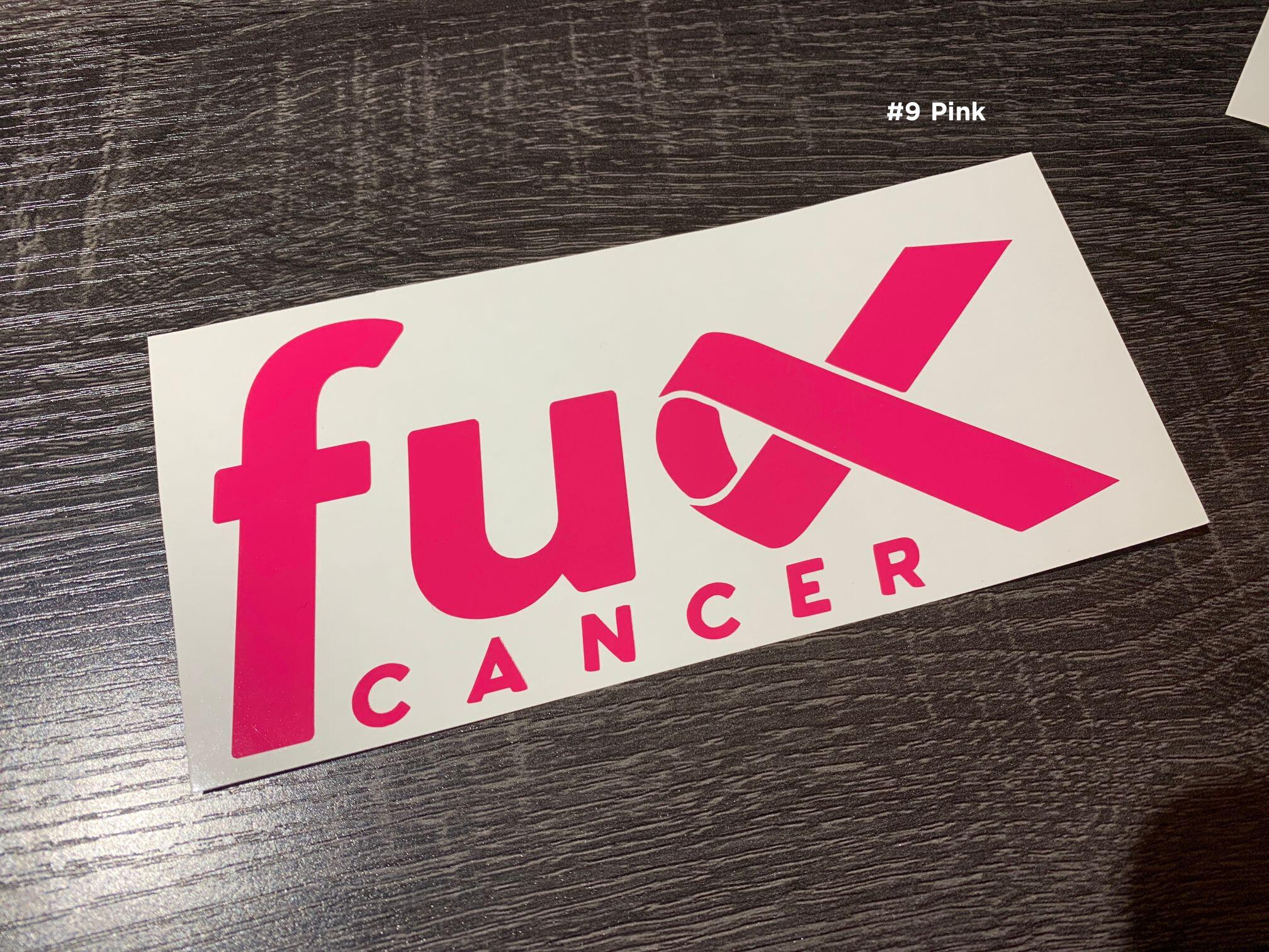 Fuck Cancer Decal