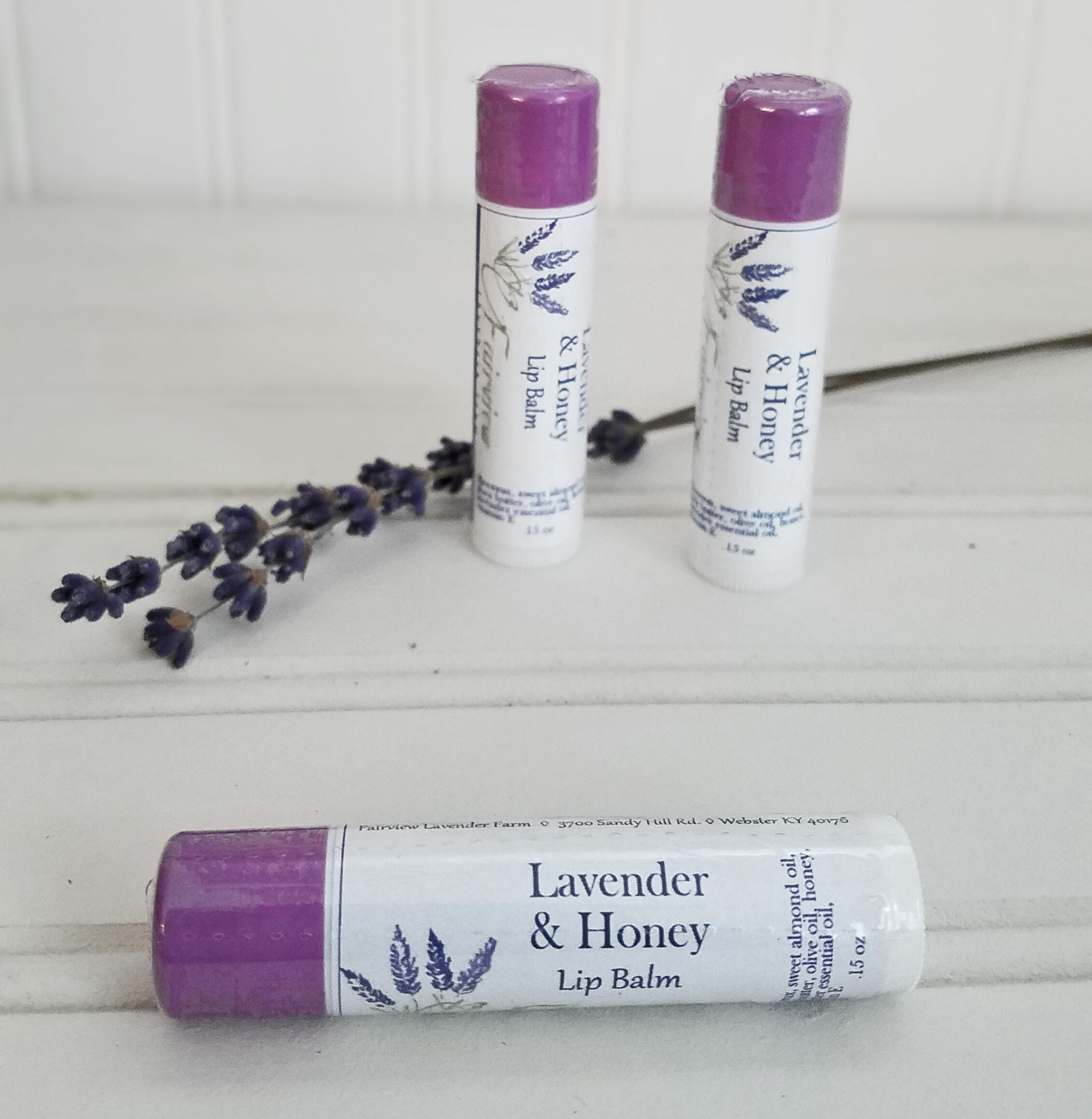 Bath & Beauty Lavender Honey Lip Balm
