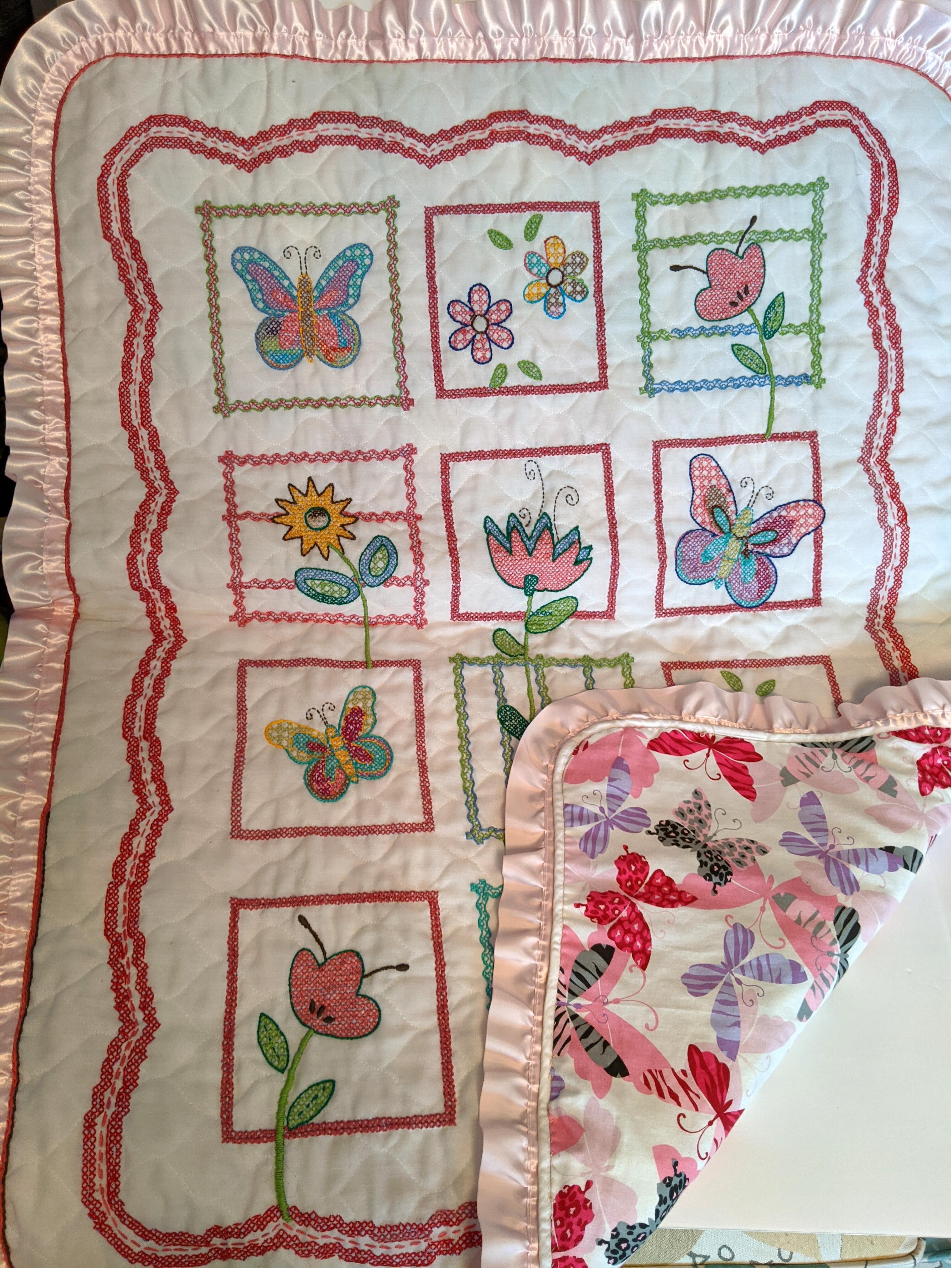 Home & Living Baby & Kids Hand stitched baby blanket