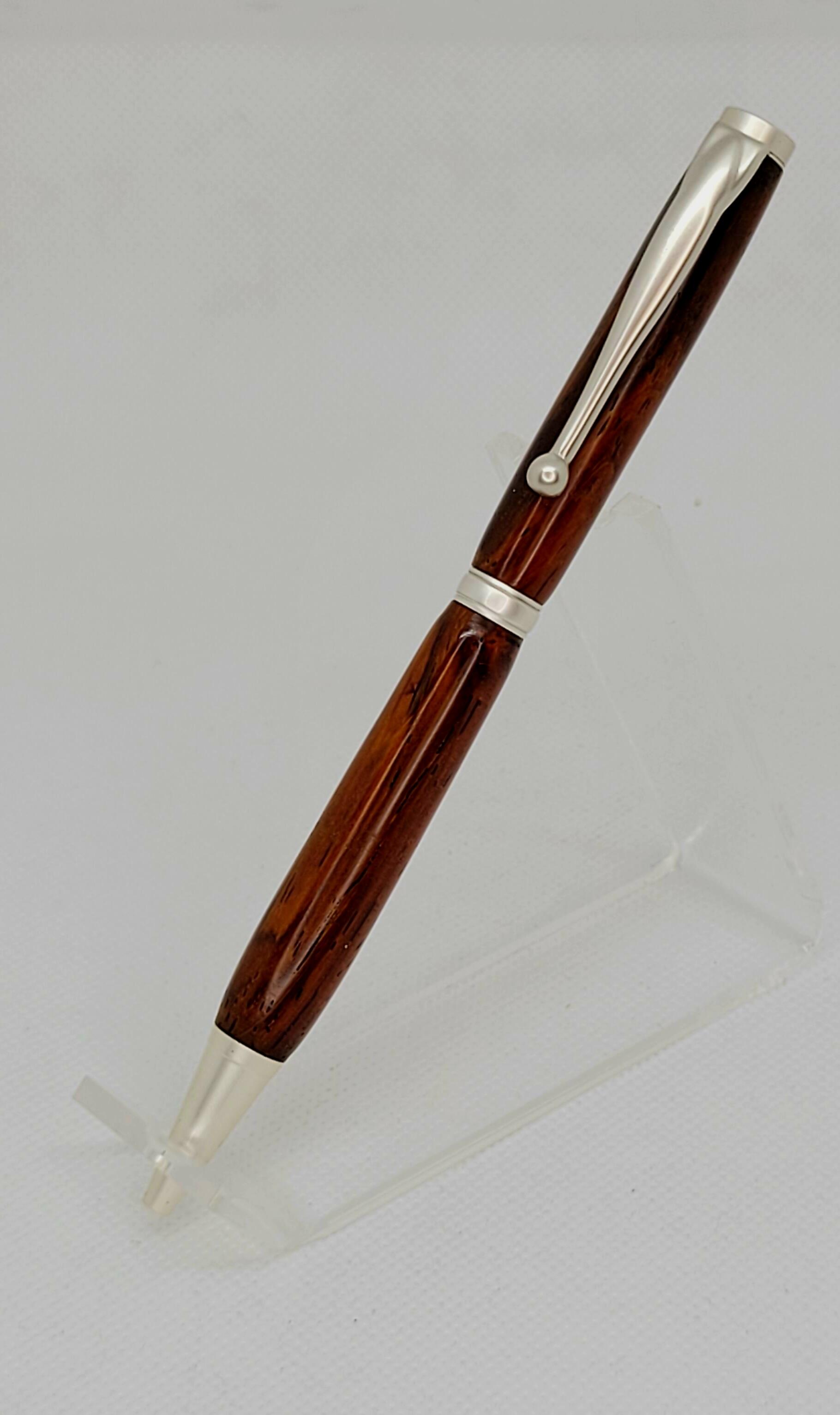 Slimline Pro Gift Set Pen and Pencil set shops with Gold & Exotic Hardwood Cocobolo Bodies with Gift Box