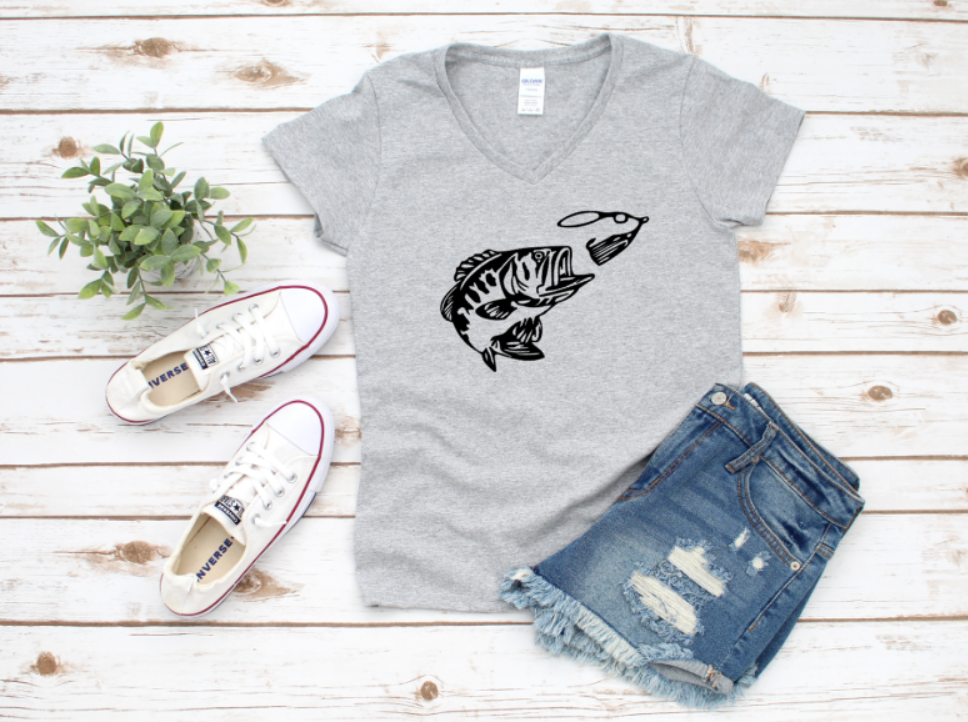 Clothing & Accessories :: Bass Fishing Shirt , Fishing Tournament ,  Fisherman Gift , Fishing Gifts for Him , Father's Day Gift