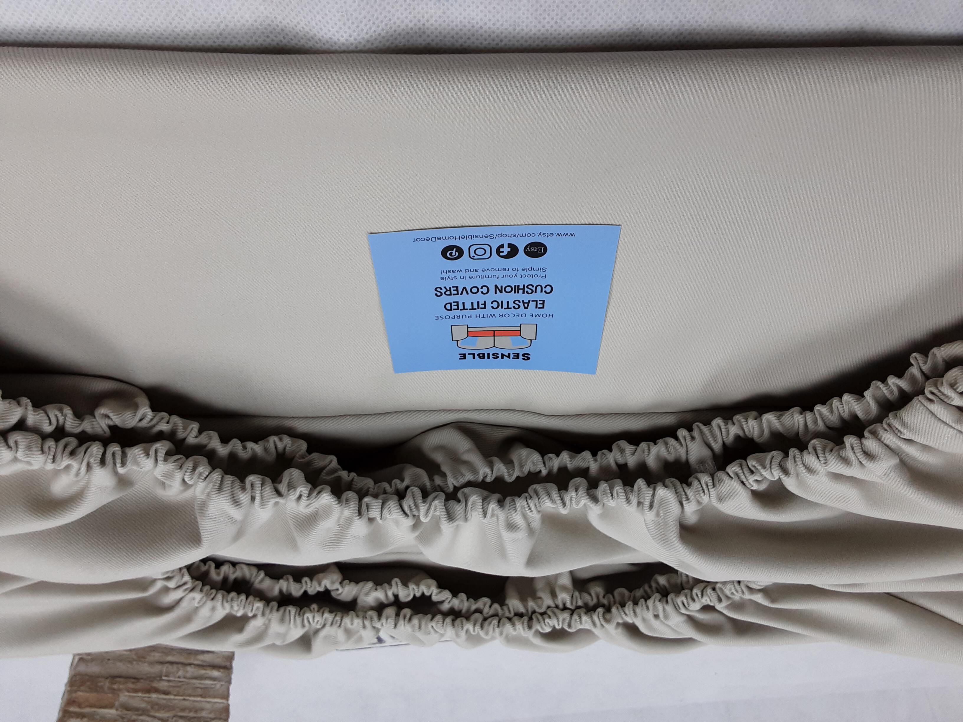 fitted cushion covers