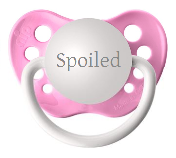 cute pacifiers baby girl