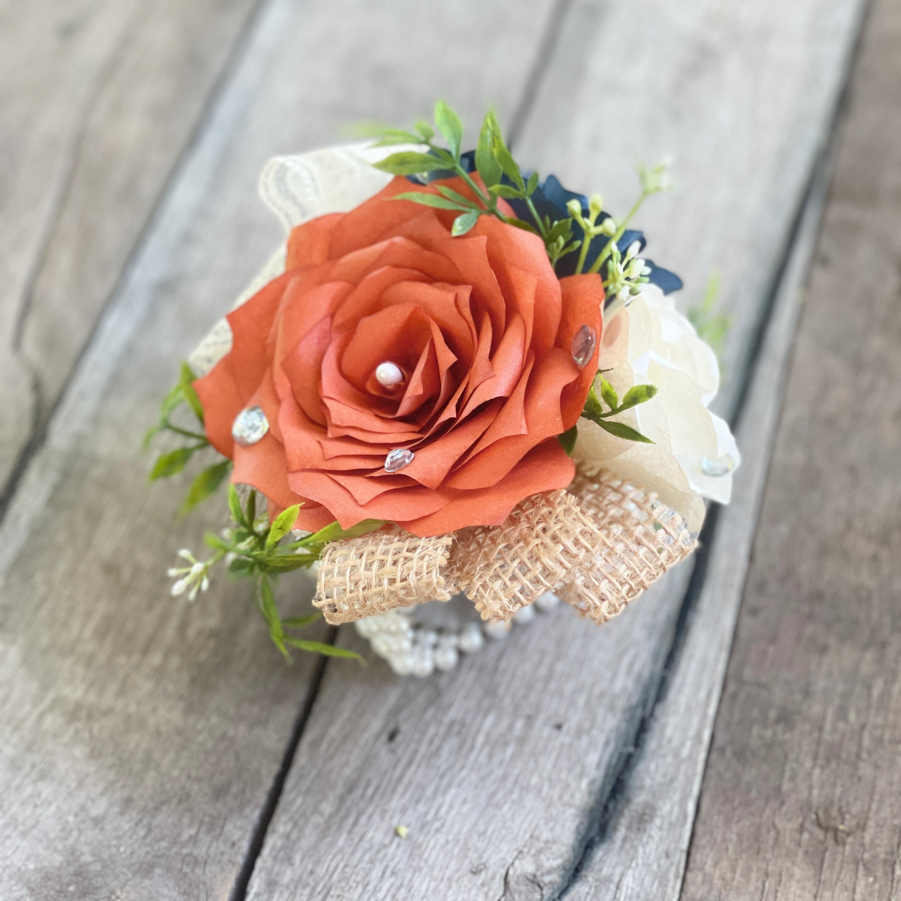 Paper corsage hot sale