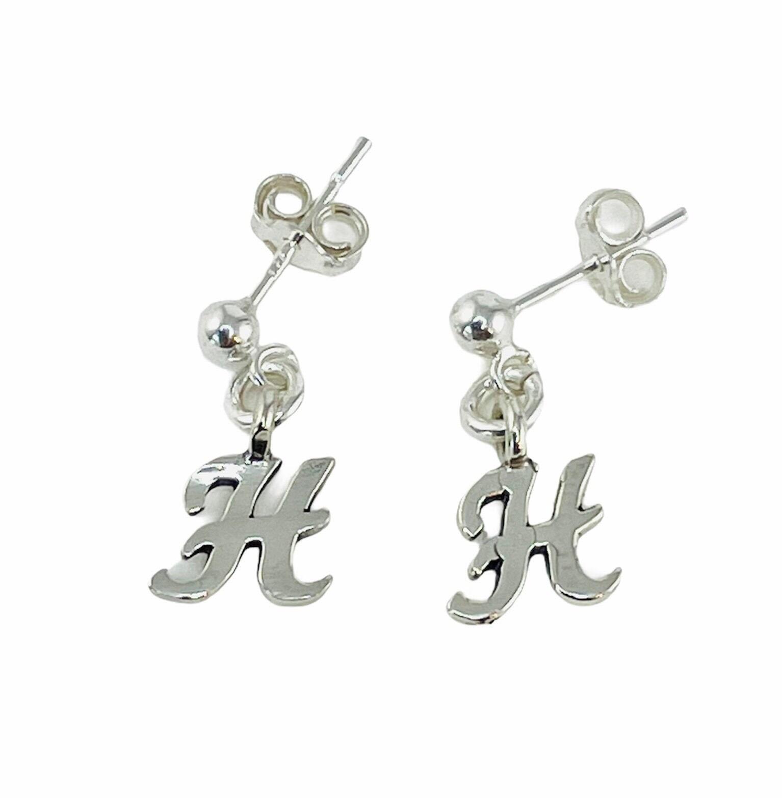 Children's on sale initial earrings