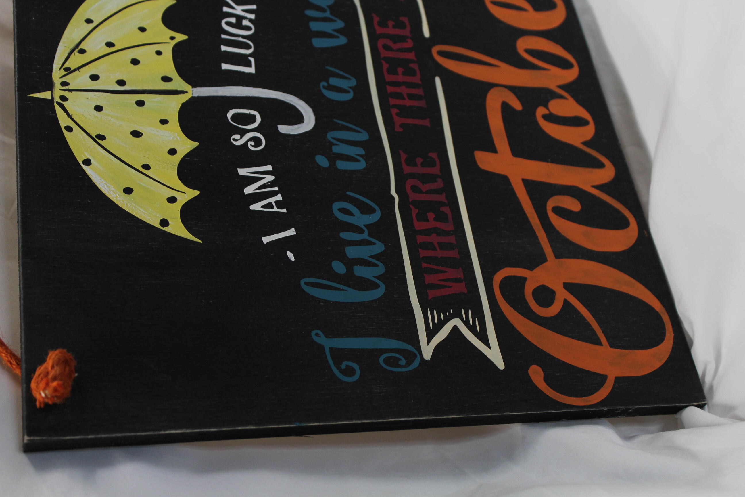 I Am So Lucky October