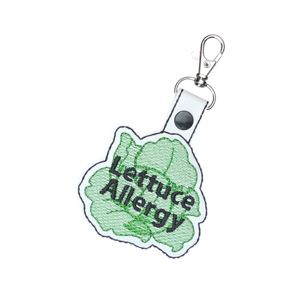Products Lettuce Allergy Bag Tag