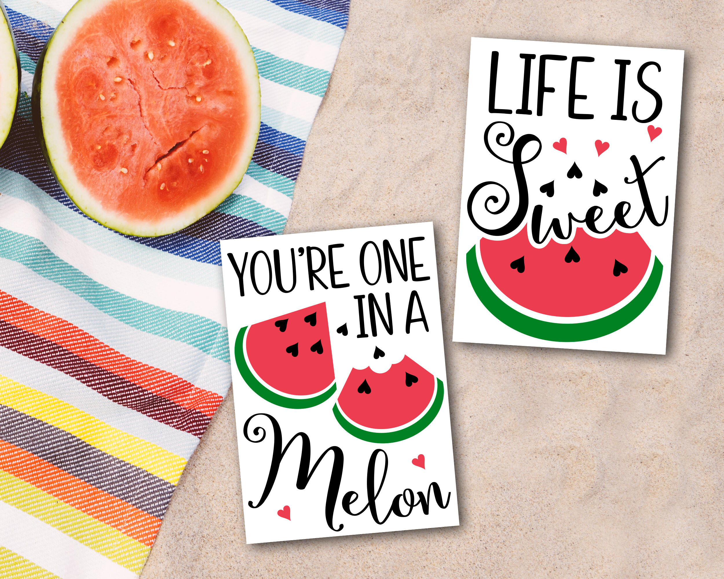 Free Free 315 Life Is Sweet Watermelon Svg SVG PNG EPS DXF File