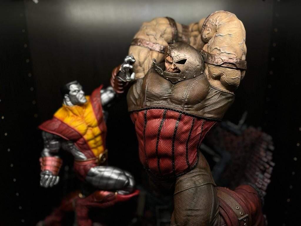 Art & Collectibles :: Colossus vs Juggernaut Diorama