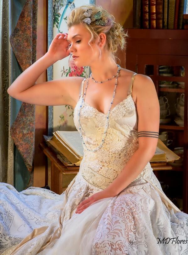 Robe shabby best sale chic mariage