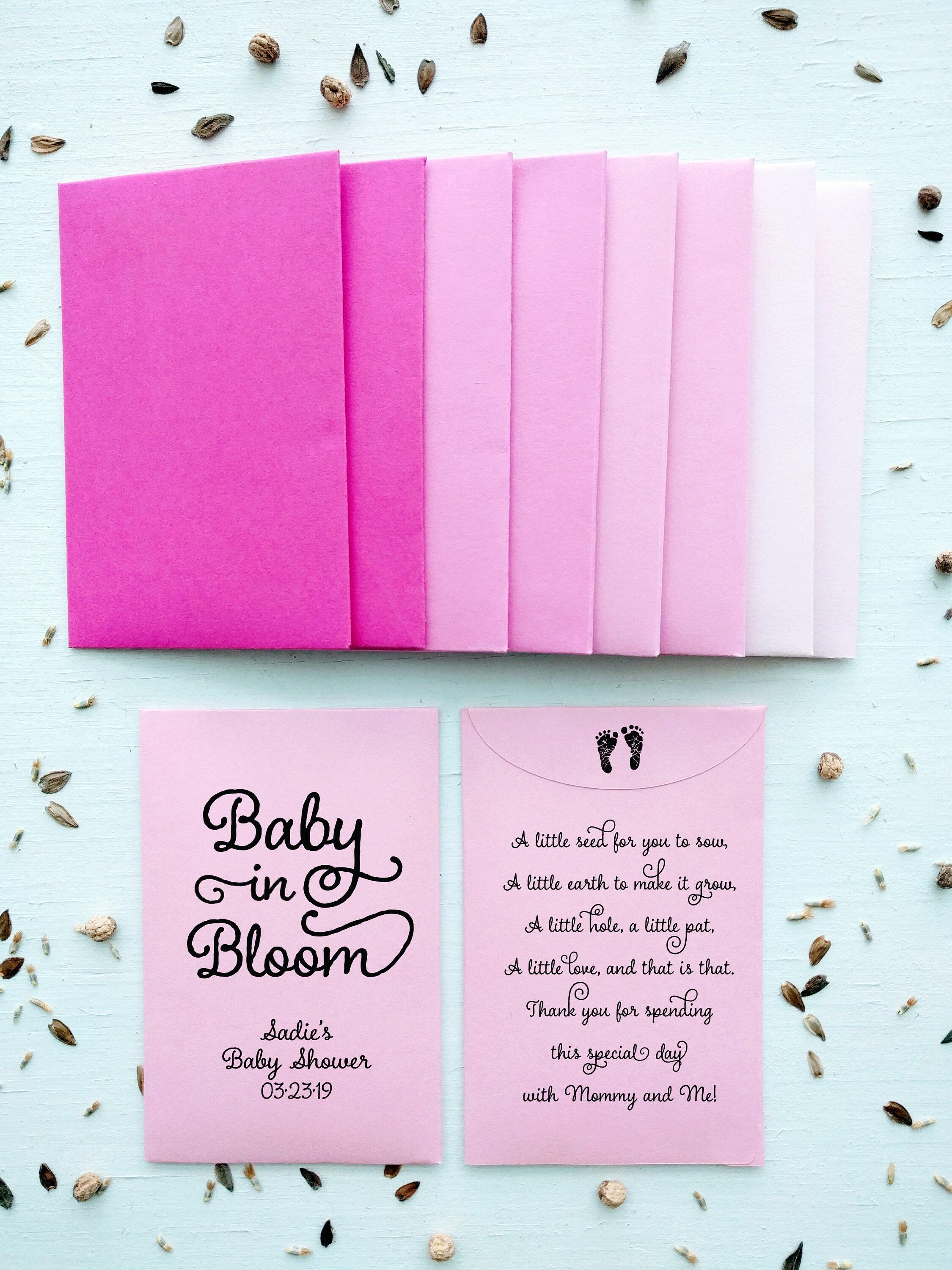 Wedding & Celebrations :: Baby Showers :: Baby Shower Seed Packet