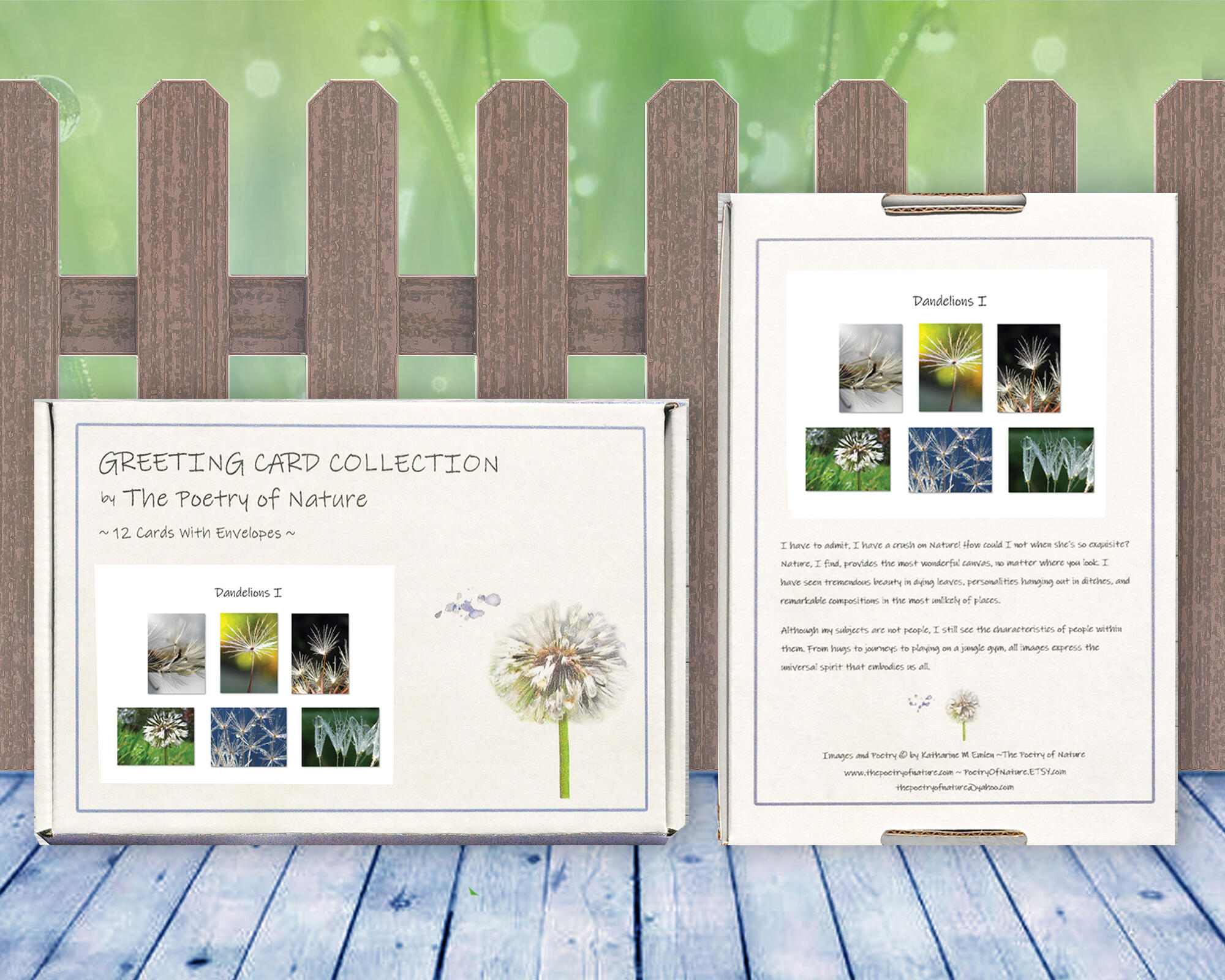 Dandelions II - Greeting Card Collection by The Poetry of nature
