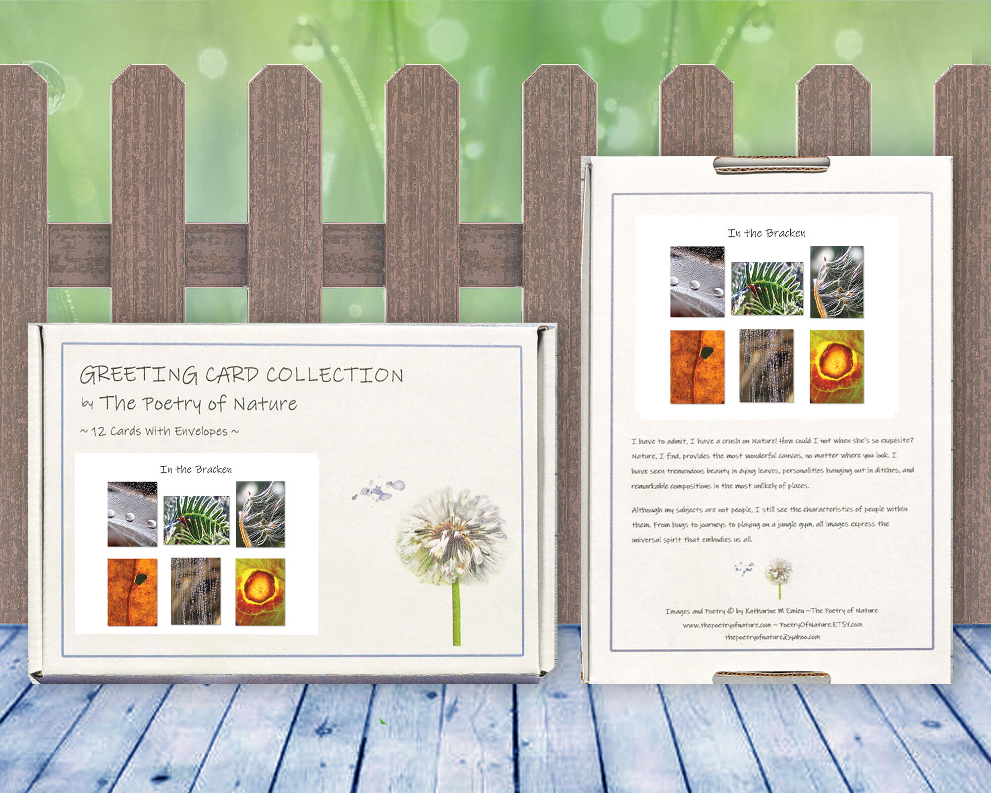 In the Bracken -  Greeting Card Collection by The Poetry of Nature