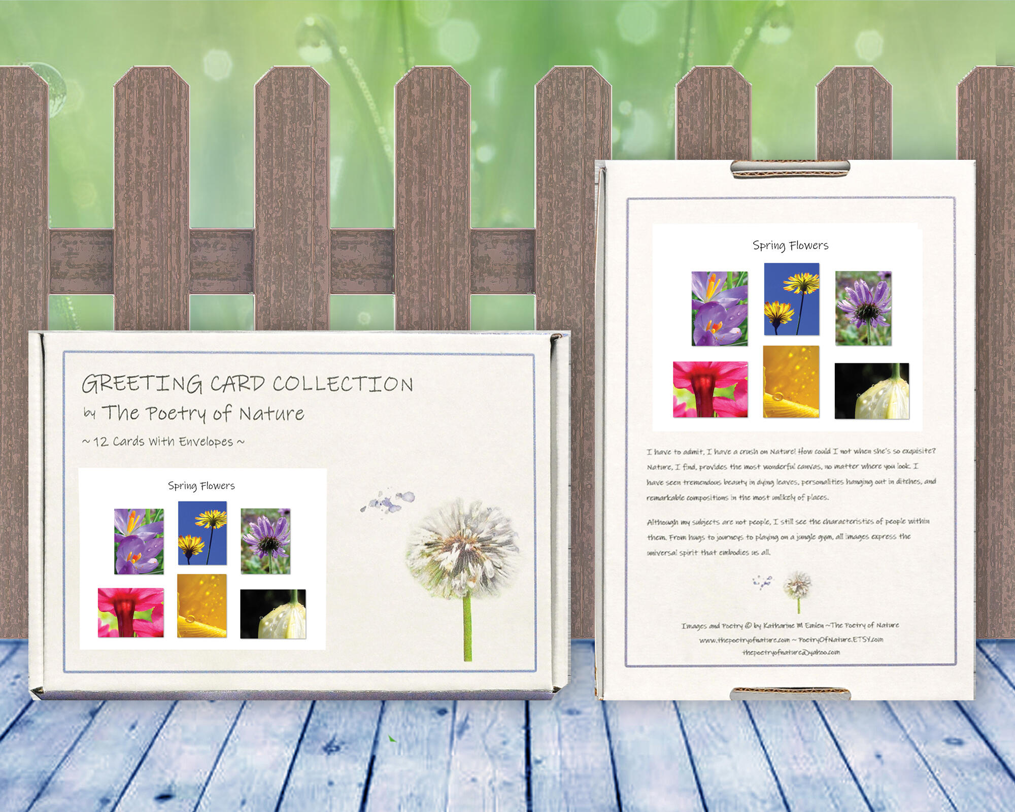 Spring Flowers - Greeting Card Collection by The Poetry of Nature