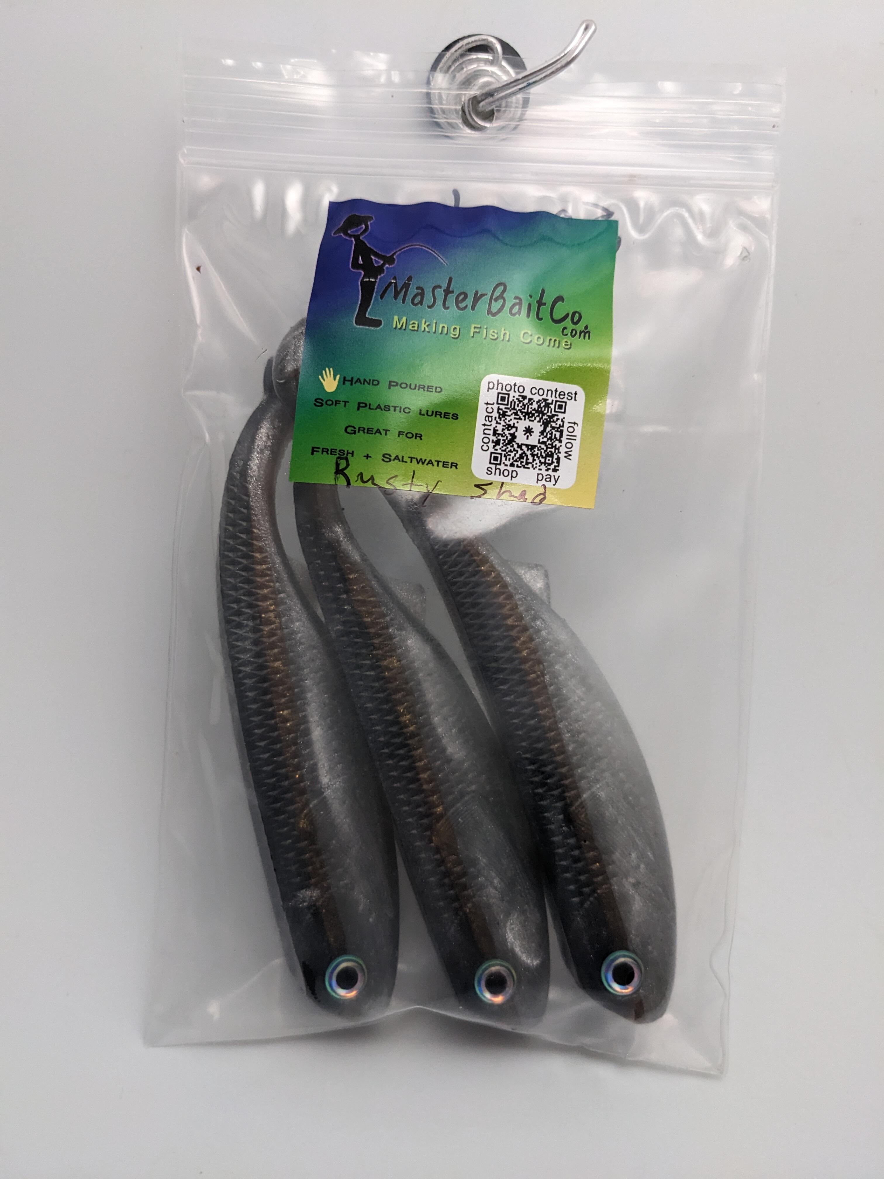 Fun & Games :: Sports & Outdoor :: Boating & Fishing :: 5 inch Paddle Tail  Swimbait 3pk- Baby Bass