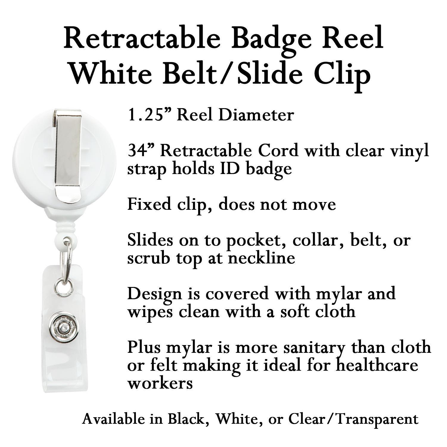 White Belt Clip