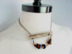 Womens driftwood necklace