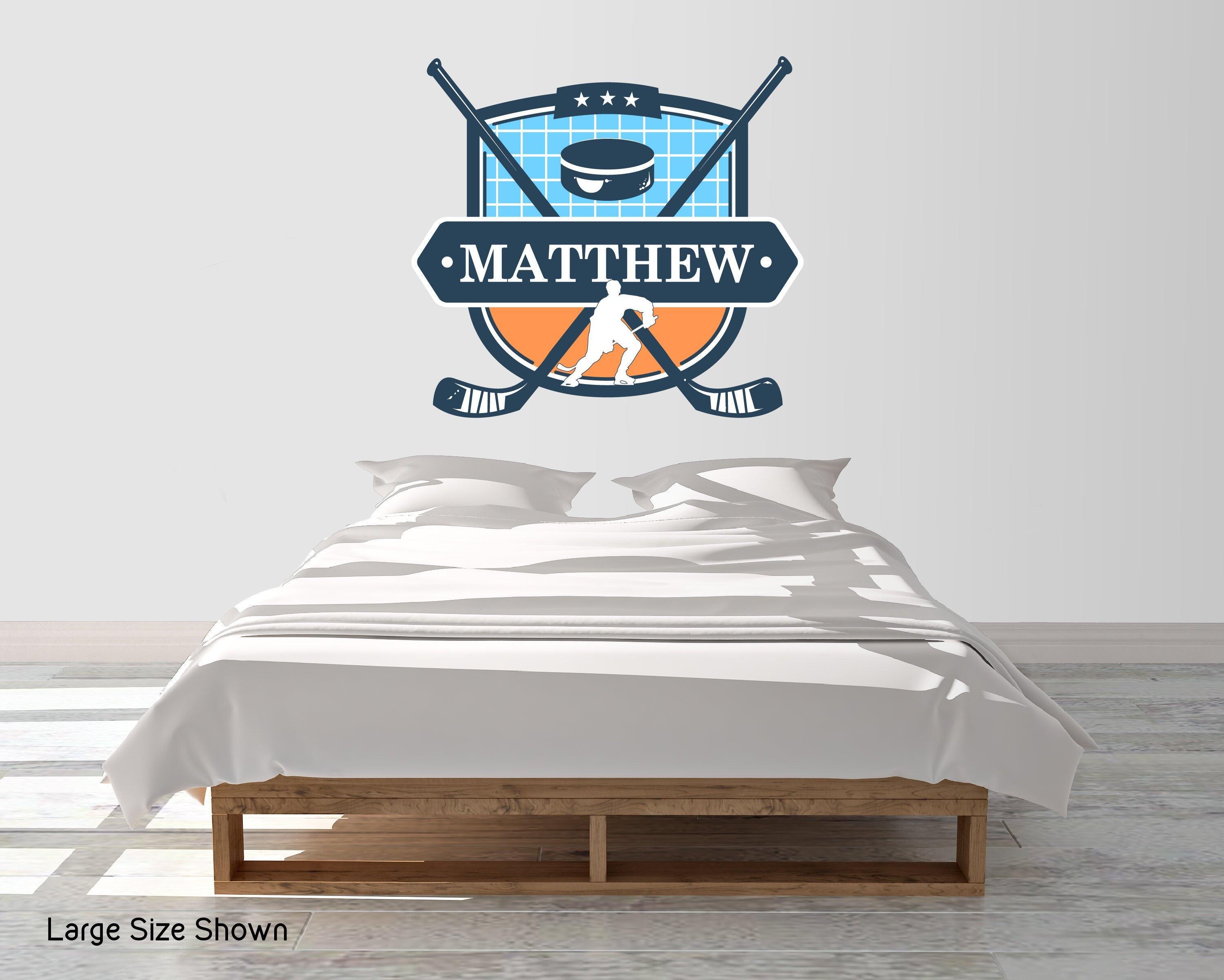 Products Hockey Wall Decals Custom Removable Wallpaper Stickers