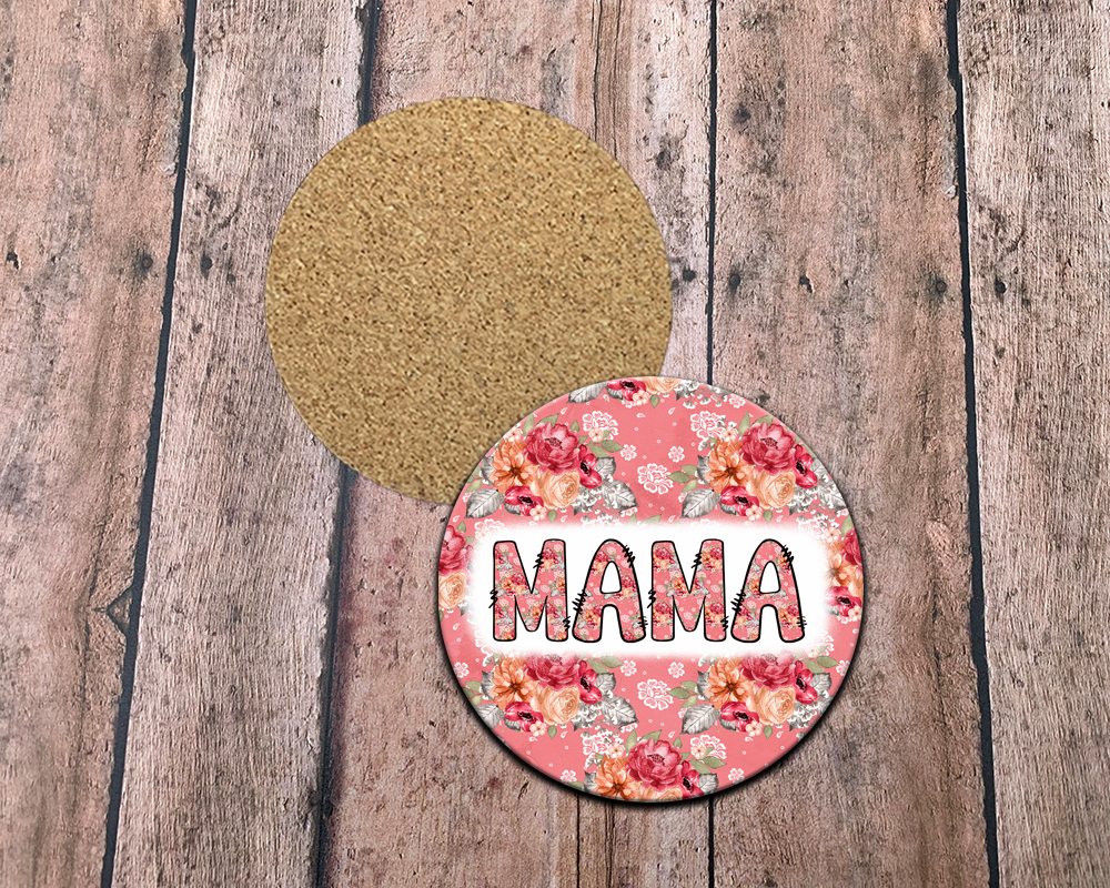 Home & Living Kitchen & Dining Coasters MAMA Sunset Floral