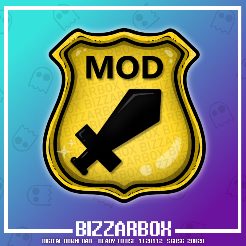 Bubble Mod Love Twitch Emote Mod Love Text Discord Emote 