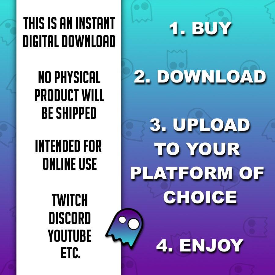 Twitch Streamer Discord Server Template INSTANT DOWNLOAD 