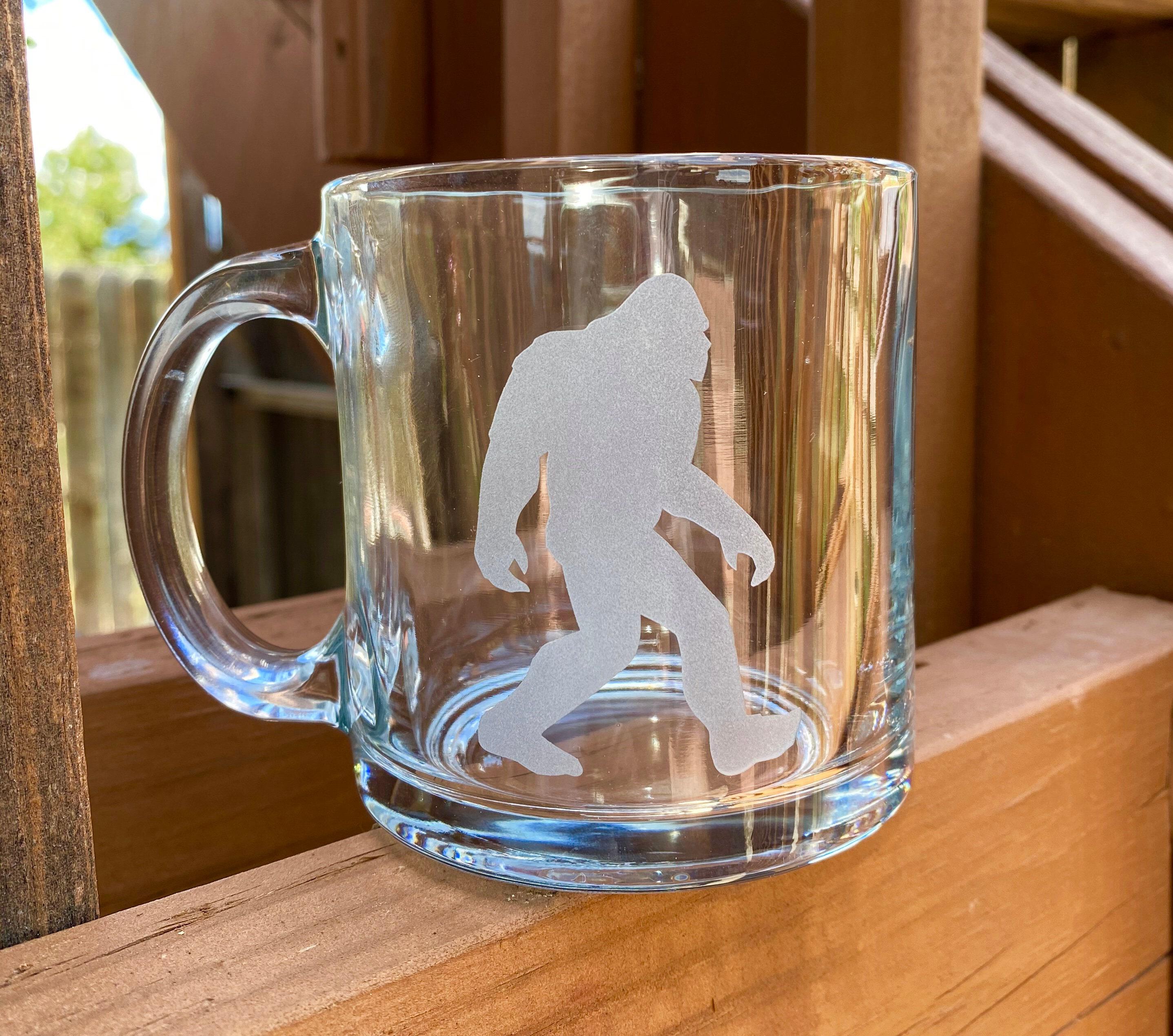 Home & Living Kitchen & Dining Drinkware Etched 13oz clear