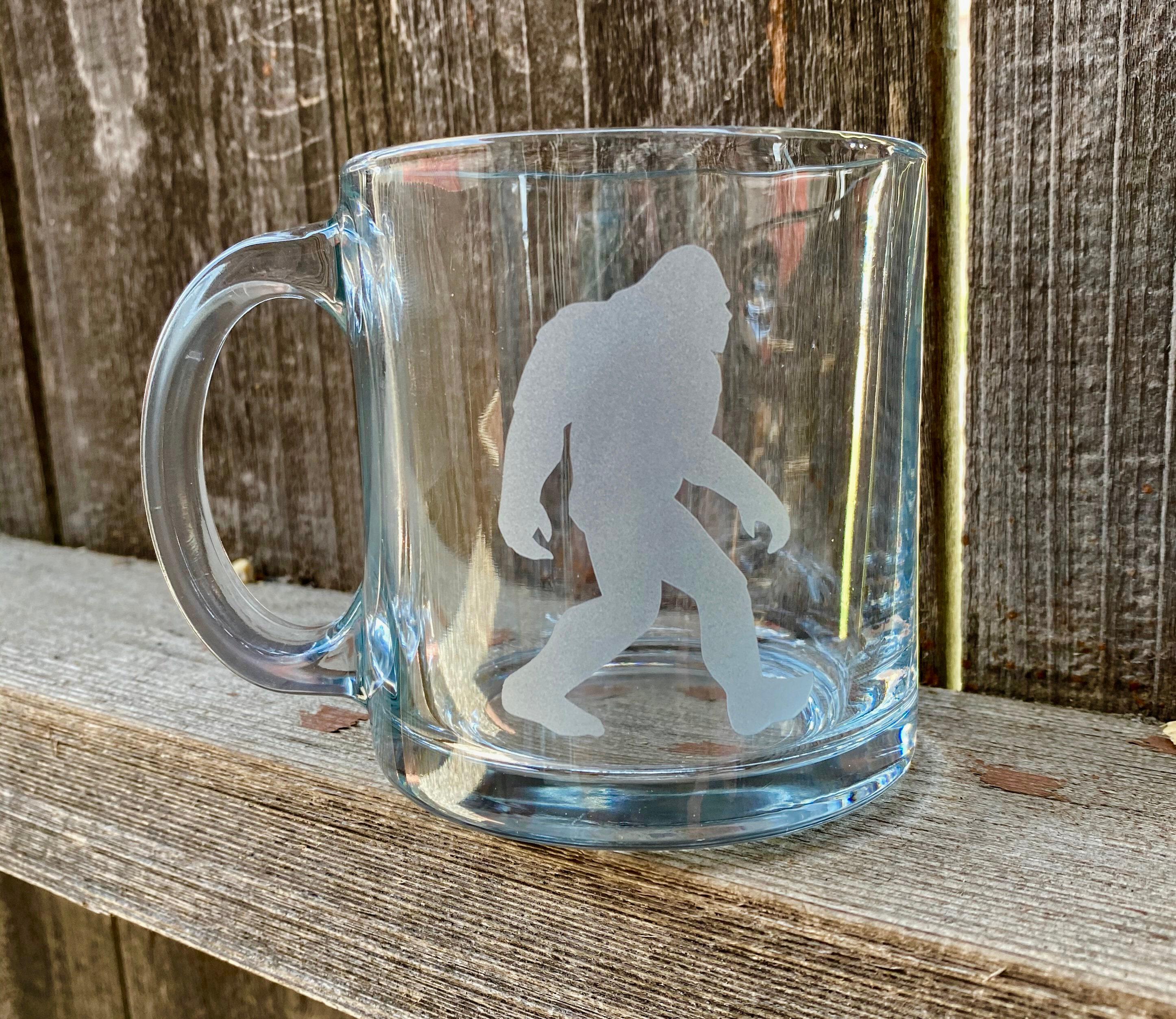 Home & Living Kitchen & Dining Drinkware Etched 13oz clear