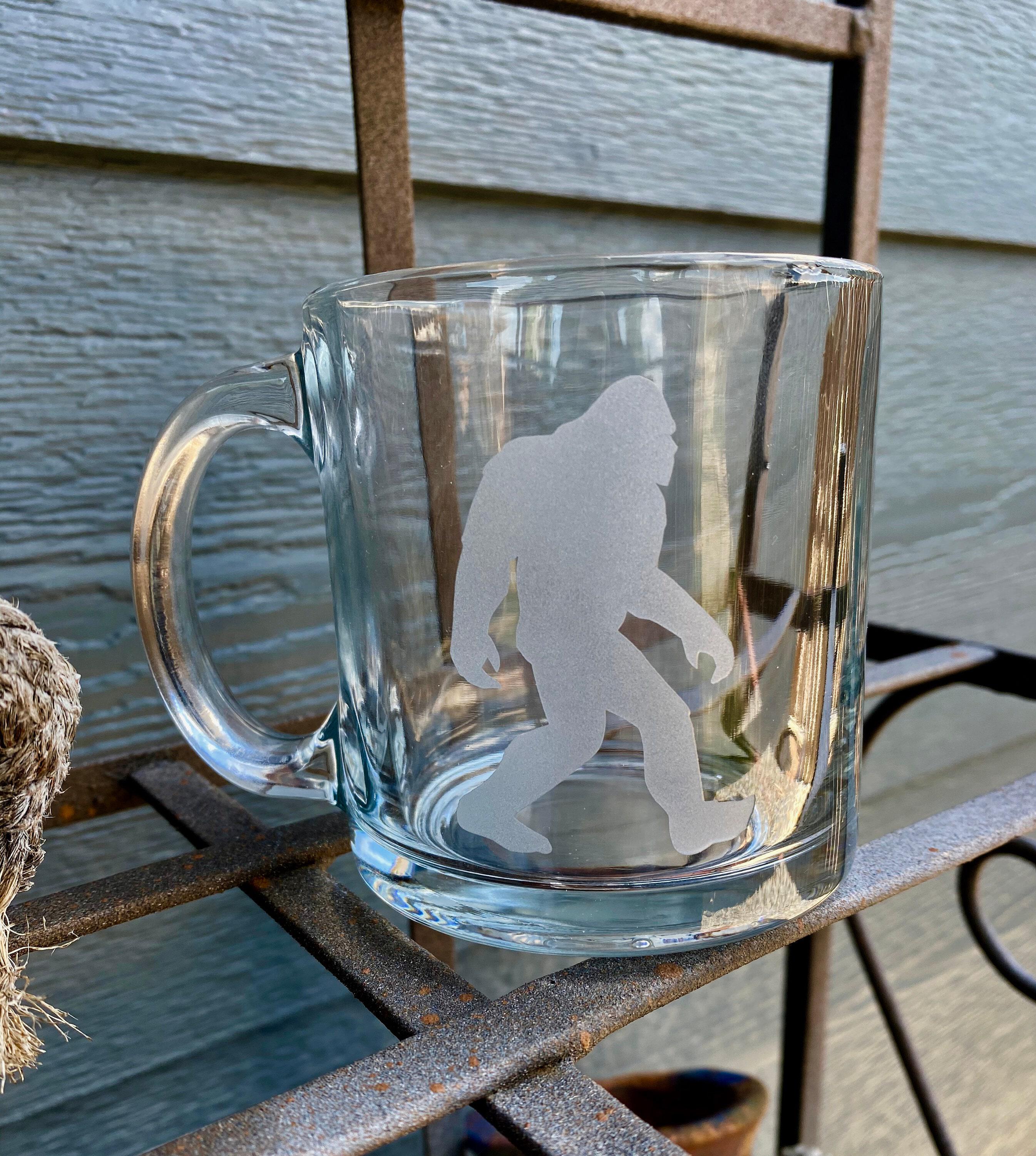 Home & Living Kitchen & Dining Drinkware Etched 13oz clear