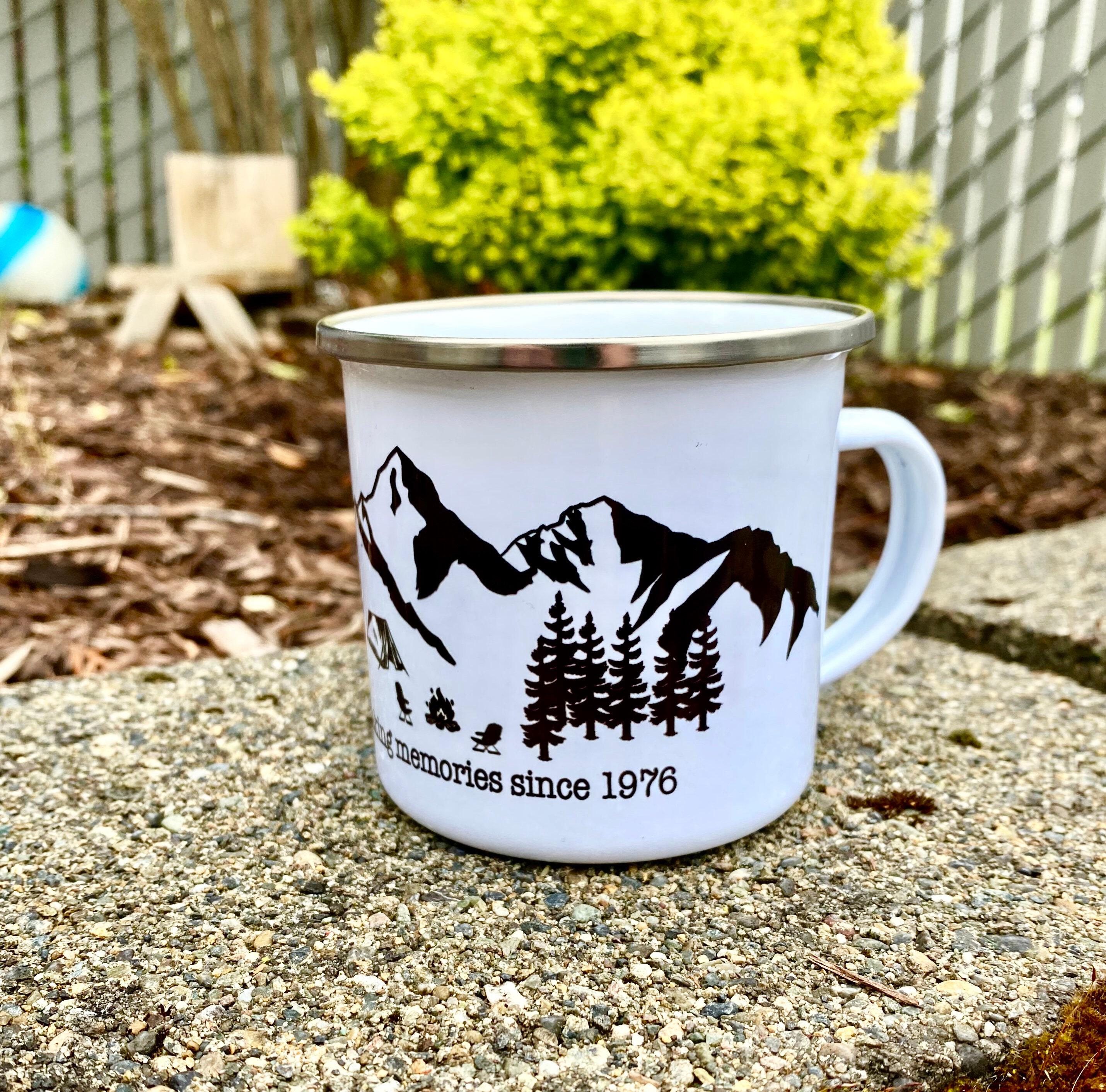 Camp Life Campfire Mug, Camping Mug, Outdoor Mugs, Nature Mug