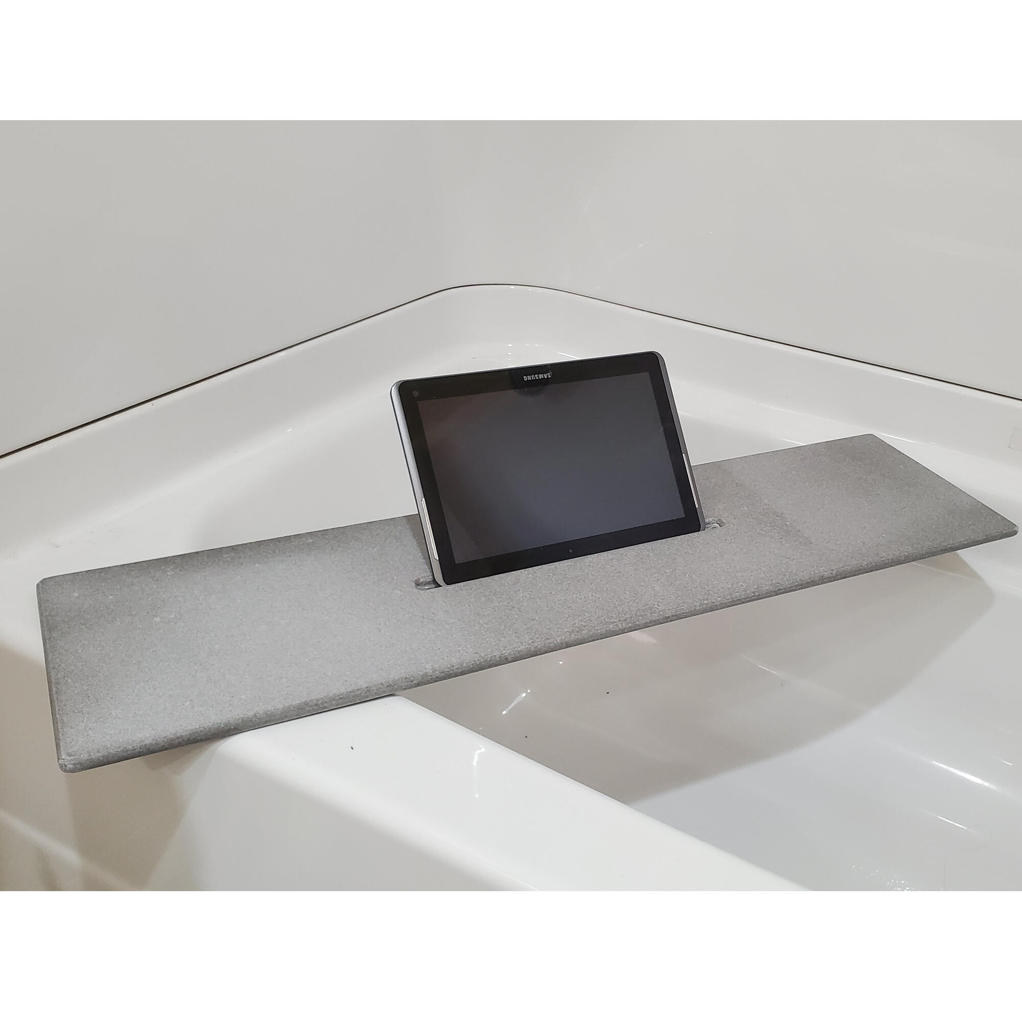 Bath Tub Tray 35-40 X 8 Custom Made to Order Corian Caddy Tablet