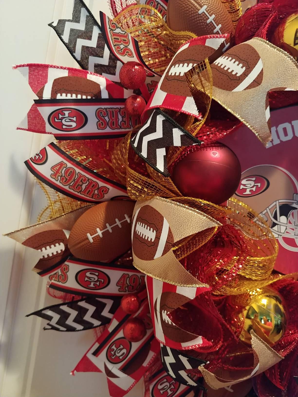 House Divided newest Football Wreath