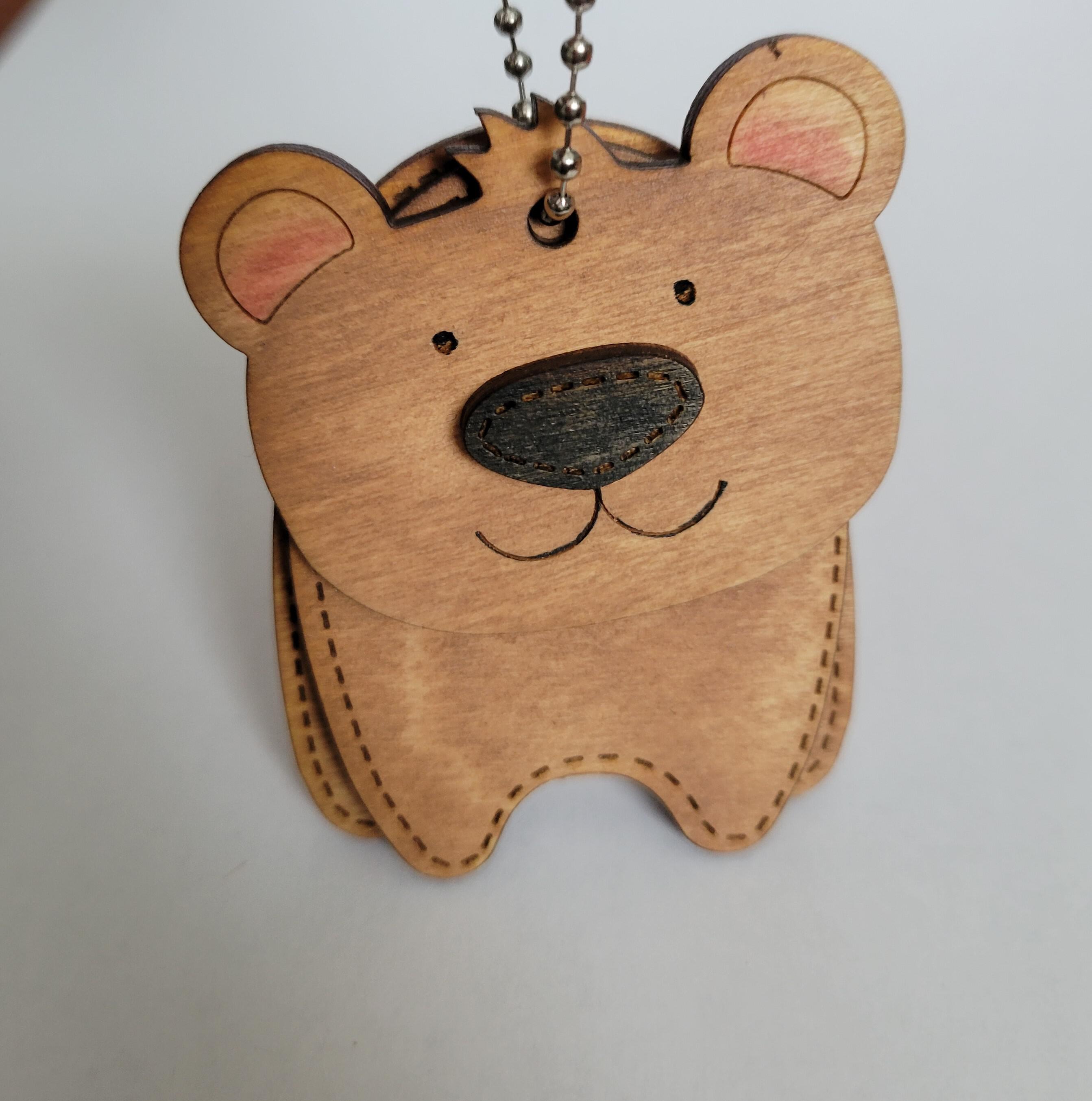 Animal Key Tags - Bear NecessitiesBear Necessities