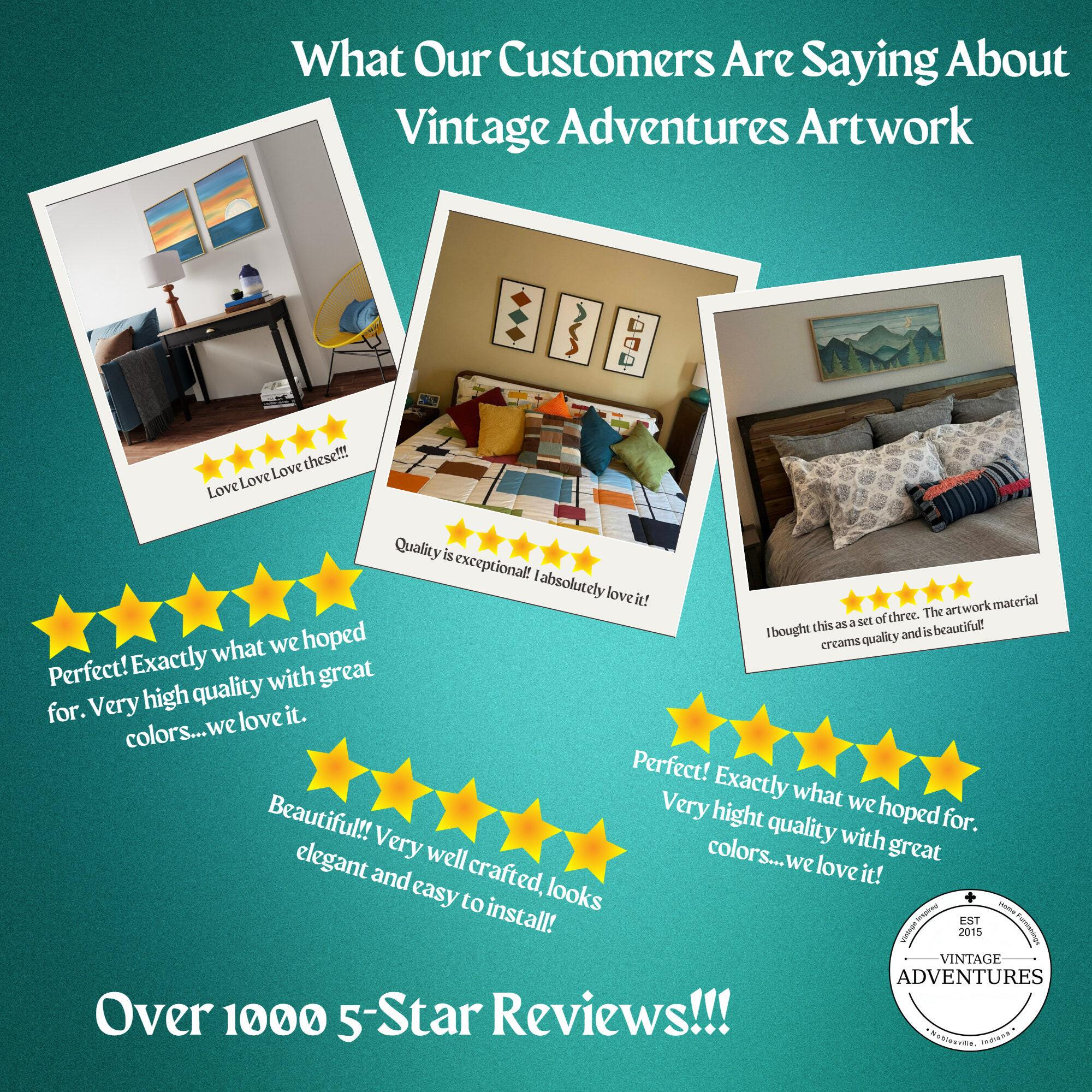 Home & Living Wall Decor Round Mountain Sun Trees Wood Wall Art