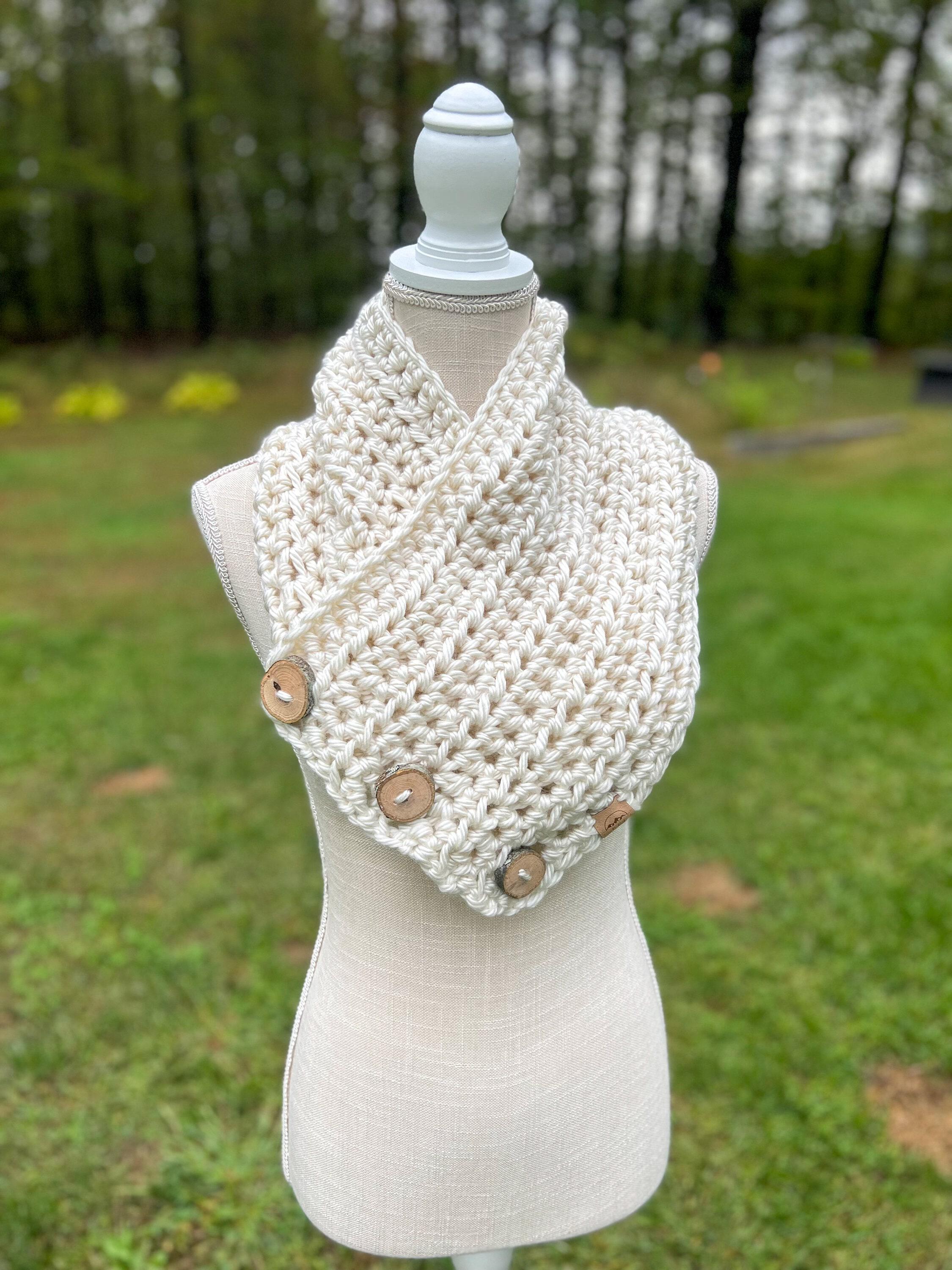 Crocheted buy Original Cowl Necklace